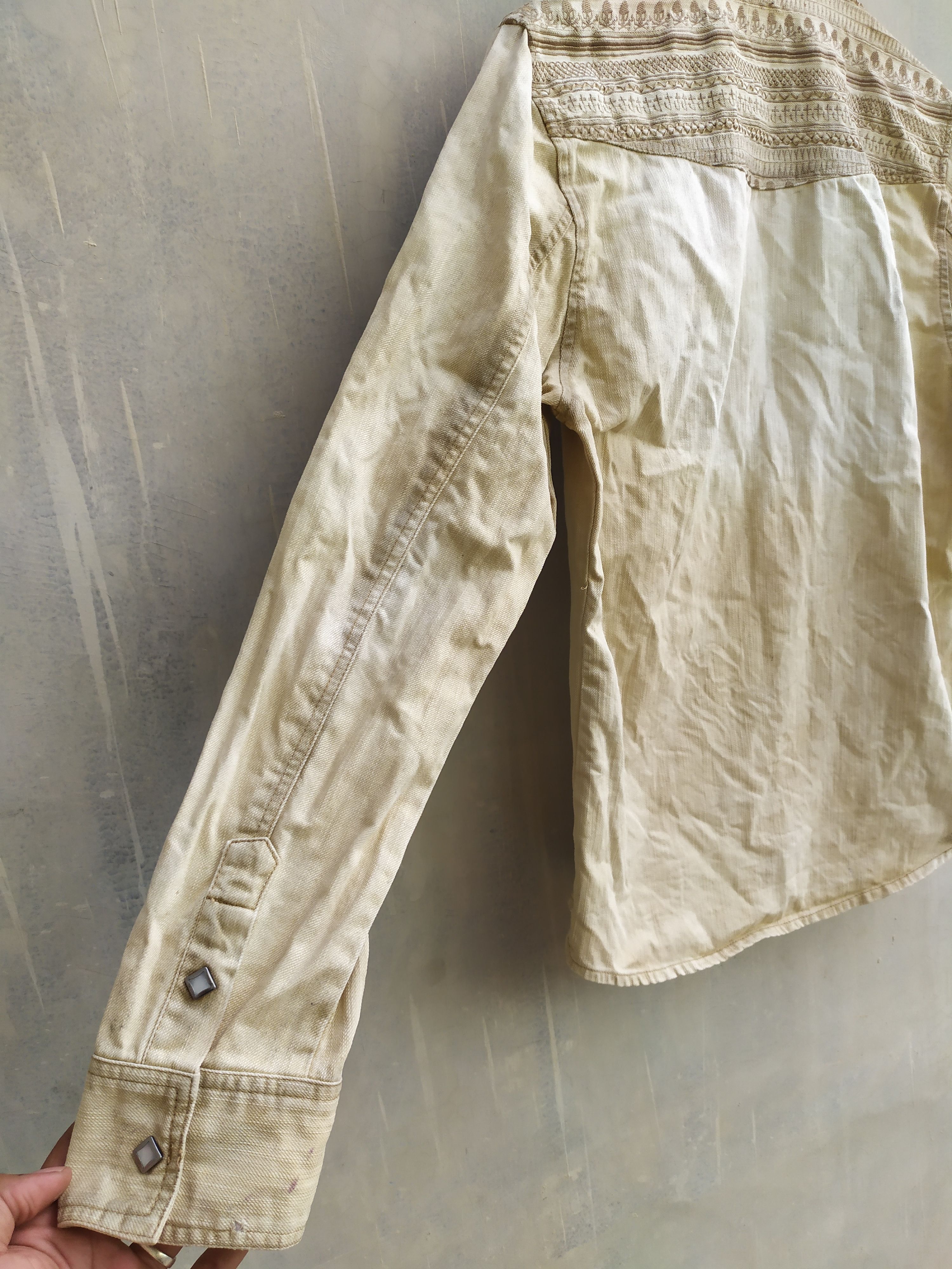 Roen Roen Skull Denim Shift Size US L / EU 52-54 / 3 - 7 Thumbnail
