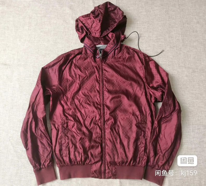 Gucci Gucci Men's full-print old-fashioned windbreaker jacket 250 Size US M / EU 48-50 / 2 - 1 Thumbnail