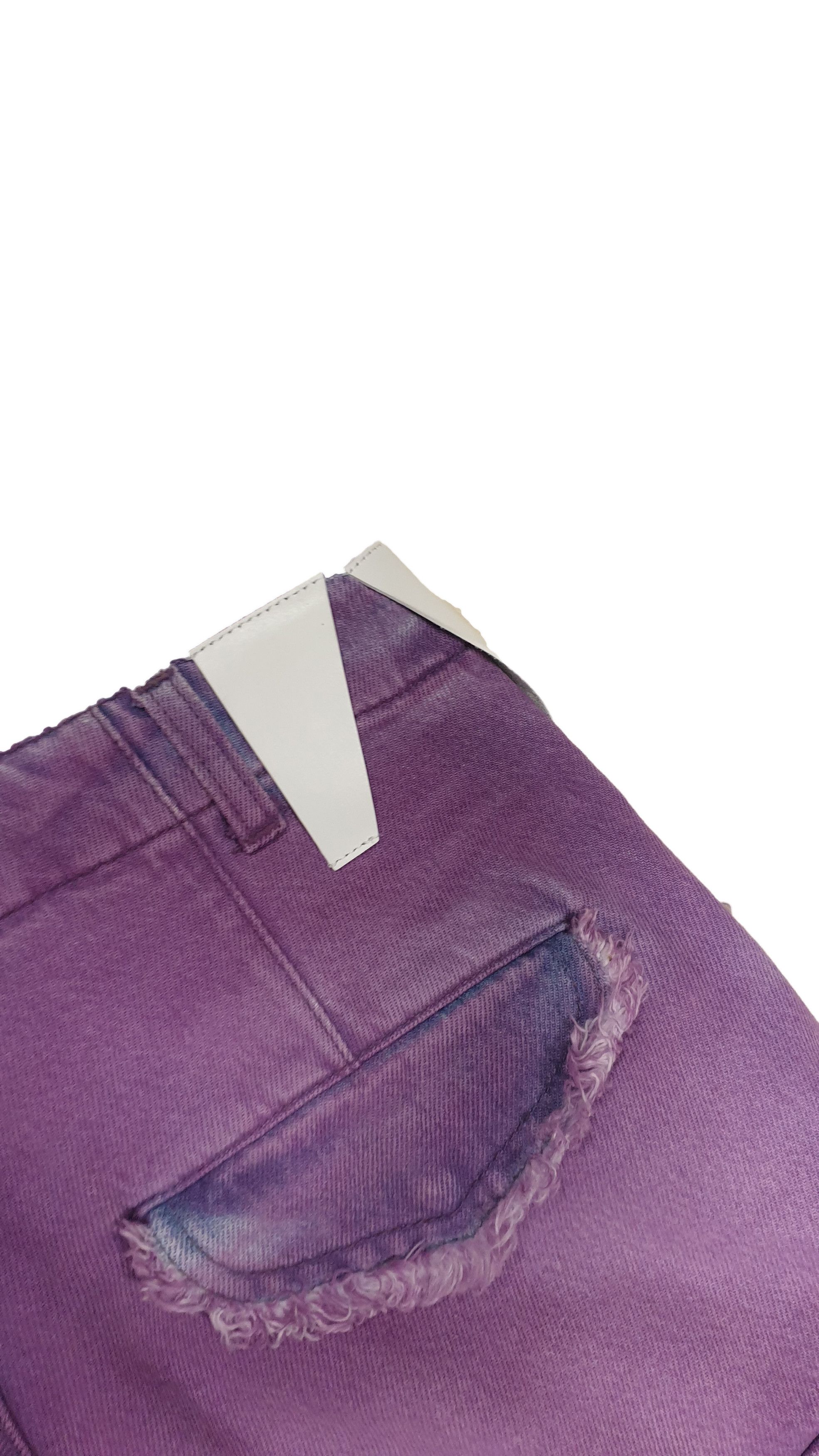 Other DARK PARK DENIM CARGO VIVI ACID PURPLE 8DWP004-F B153001 Size 25" / US 0 / IT 36 - 14 Thumbnail