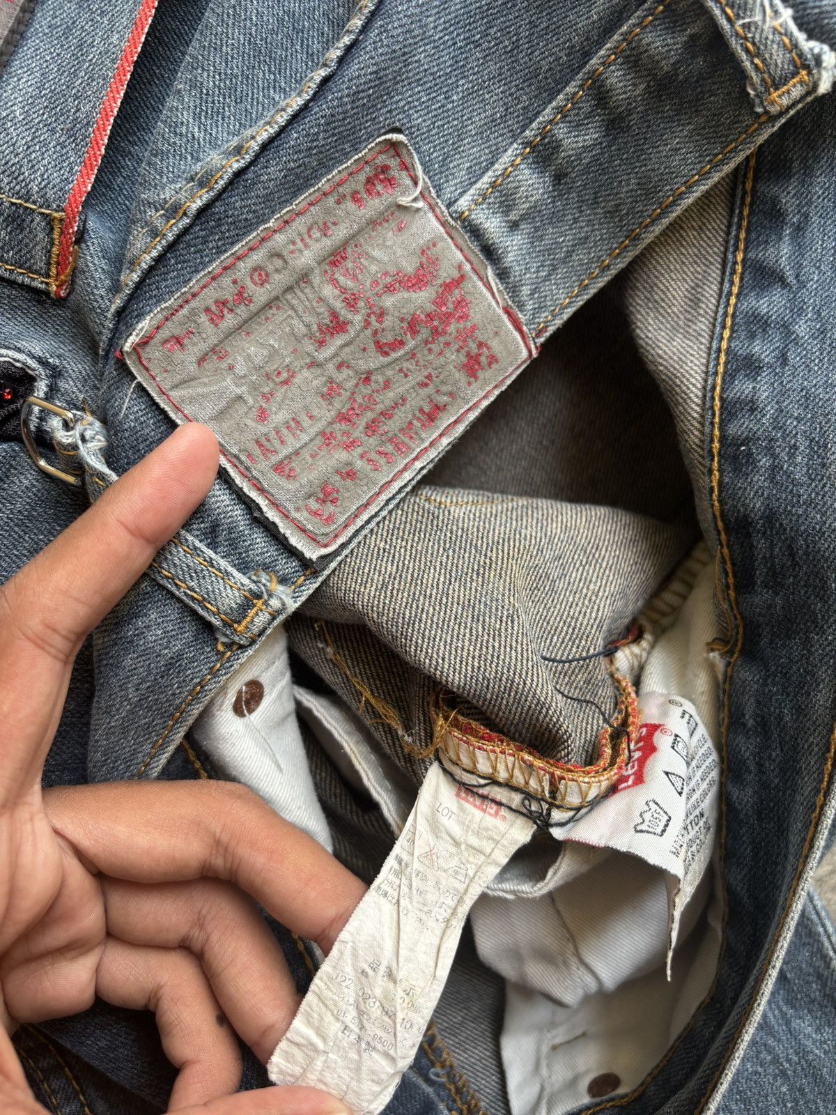 Levi's × Vintage Levi’s Fragment Denim Pant Size US 28 / EU 44 - 17 Thumbnail