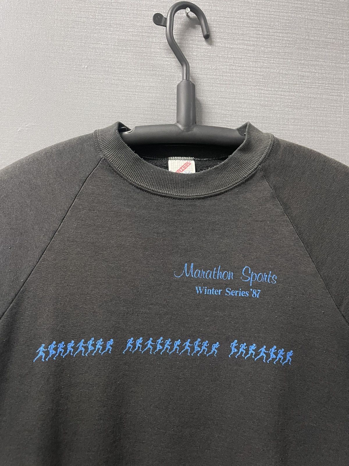 Vintage Vintage 1987 Marathon Sports Sweater Size US L / EU 52-54 / 3 - 2 Thumbnail