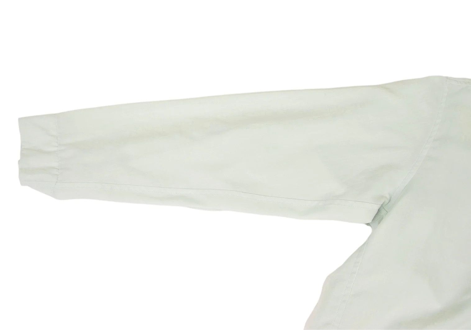 Issey Miyake Pleated Stand Collar Shirt in Mint Green Size US S / EU 44-46 / 1 - 6 Thumbnail