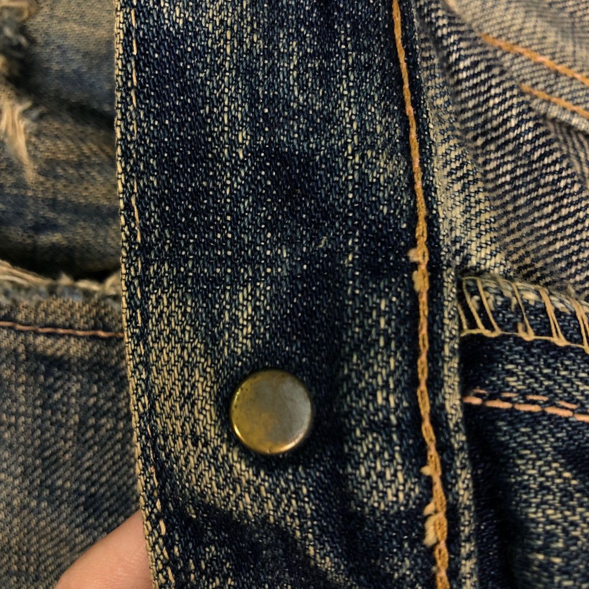 Japanese Brand 🔥VINTAGE SELVEDGES DENIM JEANS DOMINGO LTD CO JAPAN MADE Size US 34 / EU 50 - 20 Thumbnail