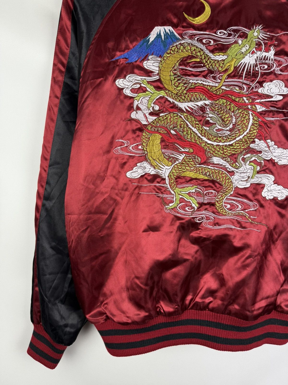 Japanese Brand YDU Co Men’s Japanese Embroidered Bomber Jacket Size L Size US L / EU 52-54 / 3 - 20 Thumbnail