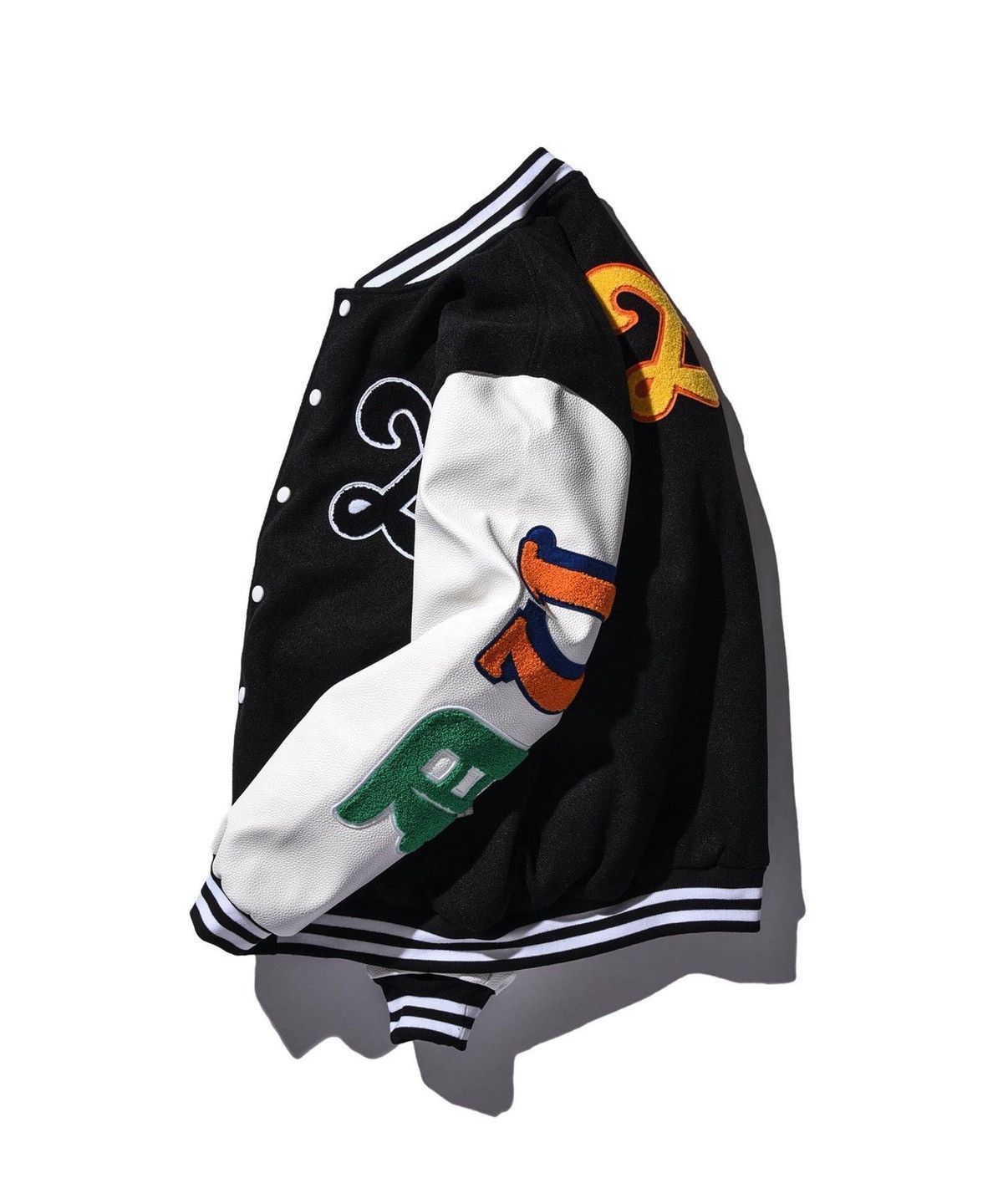 Dualism Multi Font Stadium Varsity Jacket