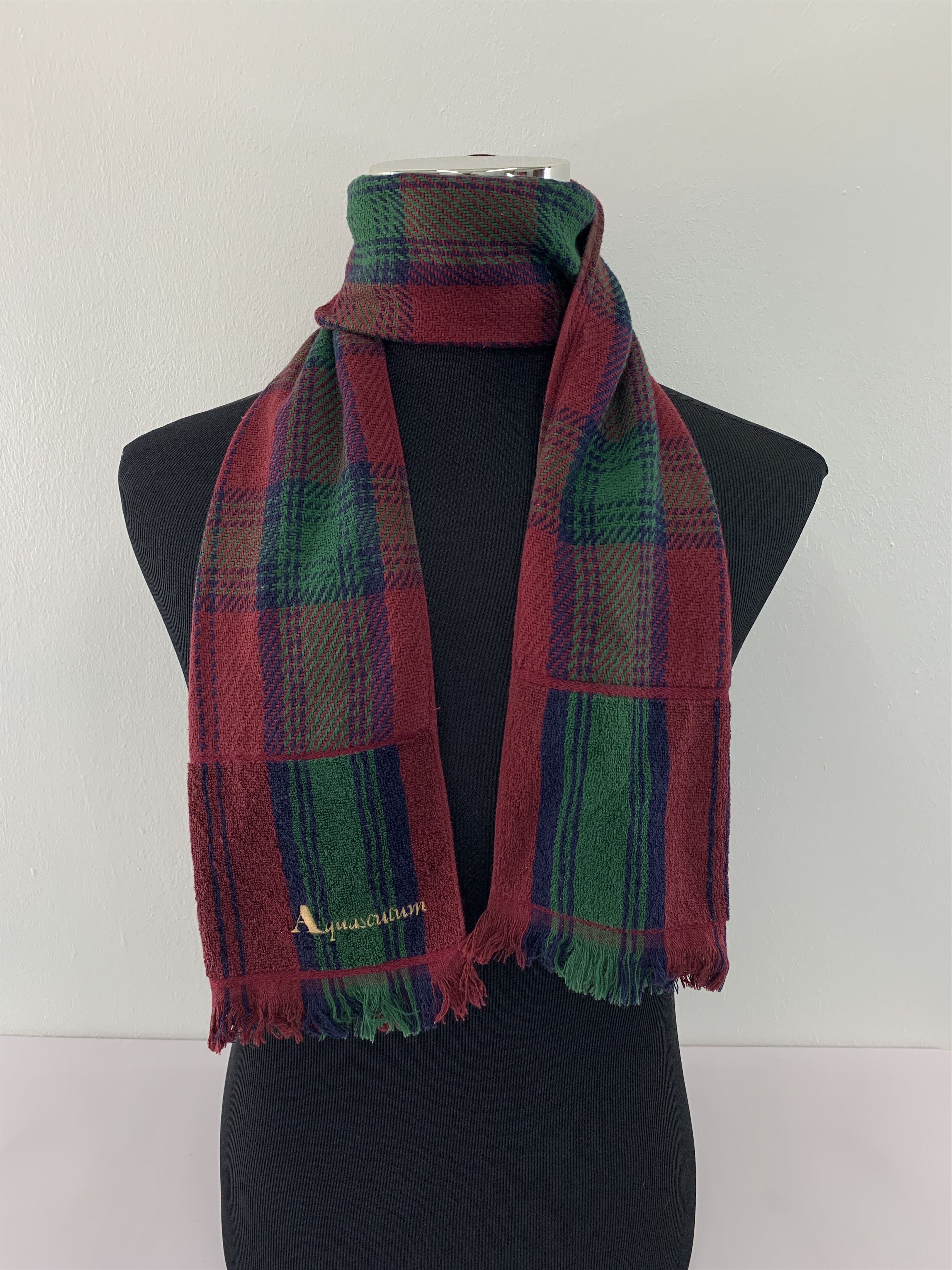 Aquascutum Aquascutum Scarf Cotton Muffler Neck Wrap BL4130 Size ONE SIZE - 1 Thumbnail