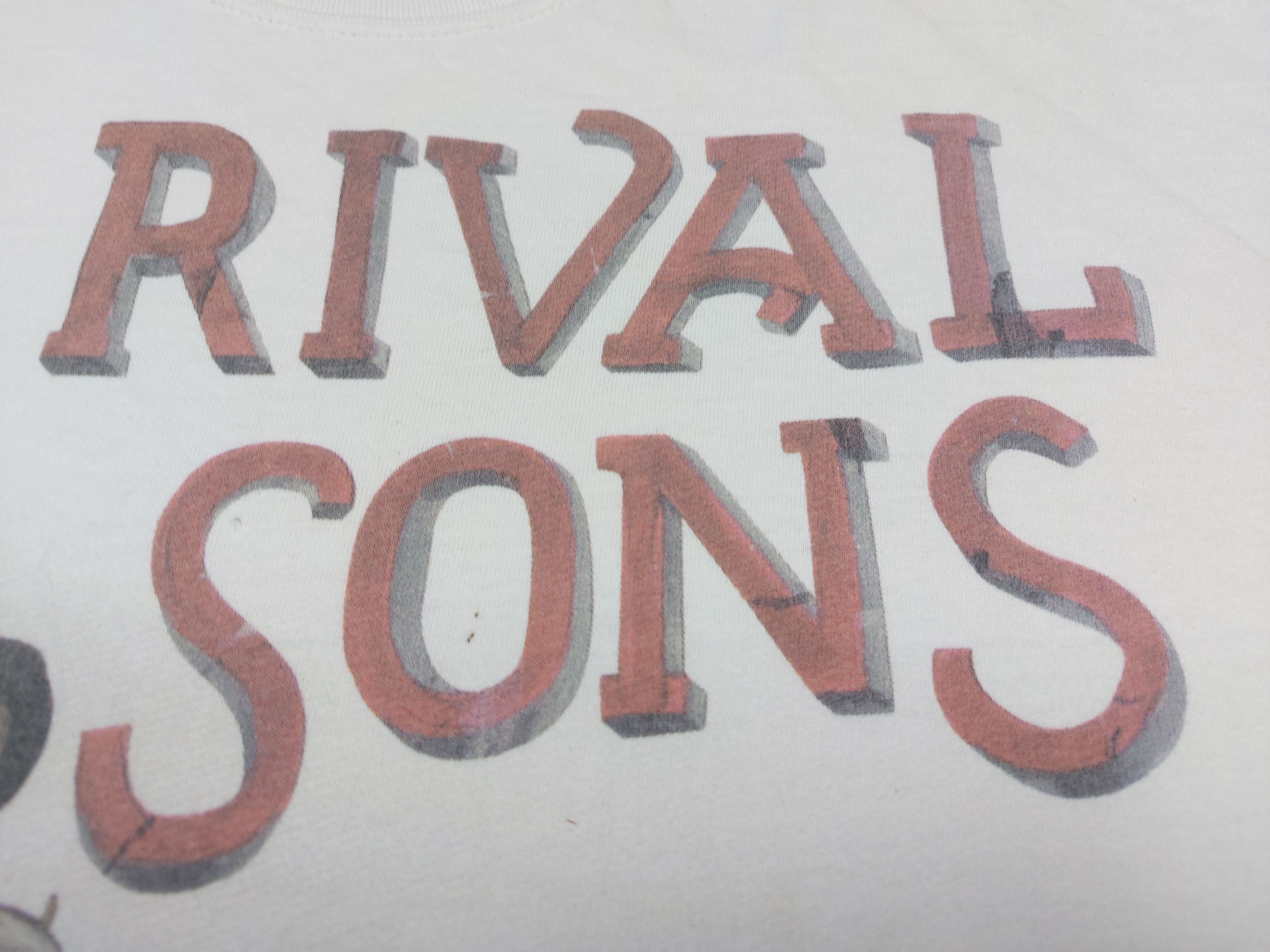 Band Tees × Vintage Official Rival Sons Band Head Down Album Blues Rock TEE Size US L / EU 52-54 / 3 - 4 Thumbnail