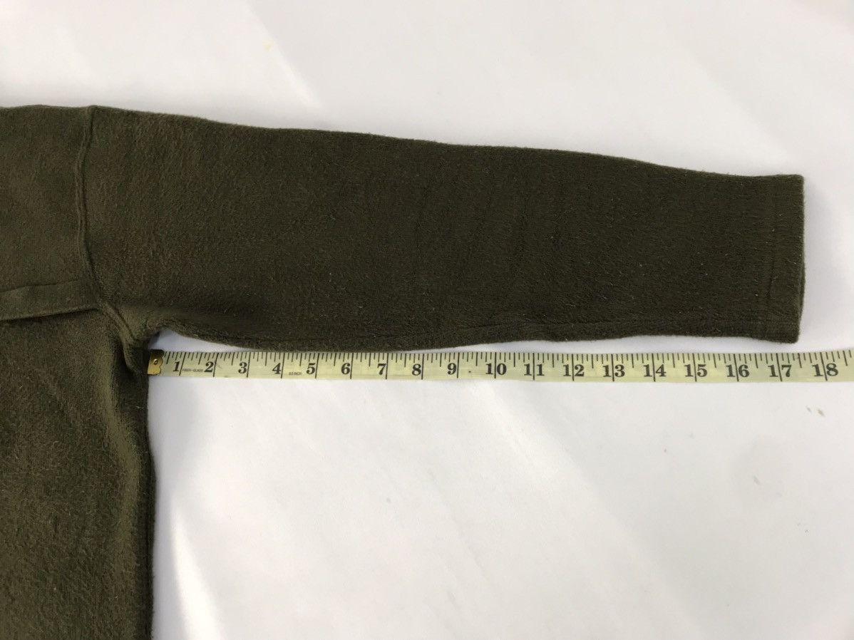 Hiroko Koshino Homme Hiroko Koshino Homme Fleece Sweatshirt Sweater Half Zip Size US L / EU 52-54 / 3 - 11 Thumbnail