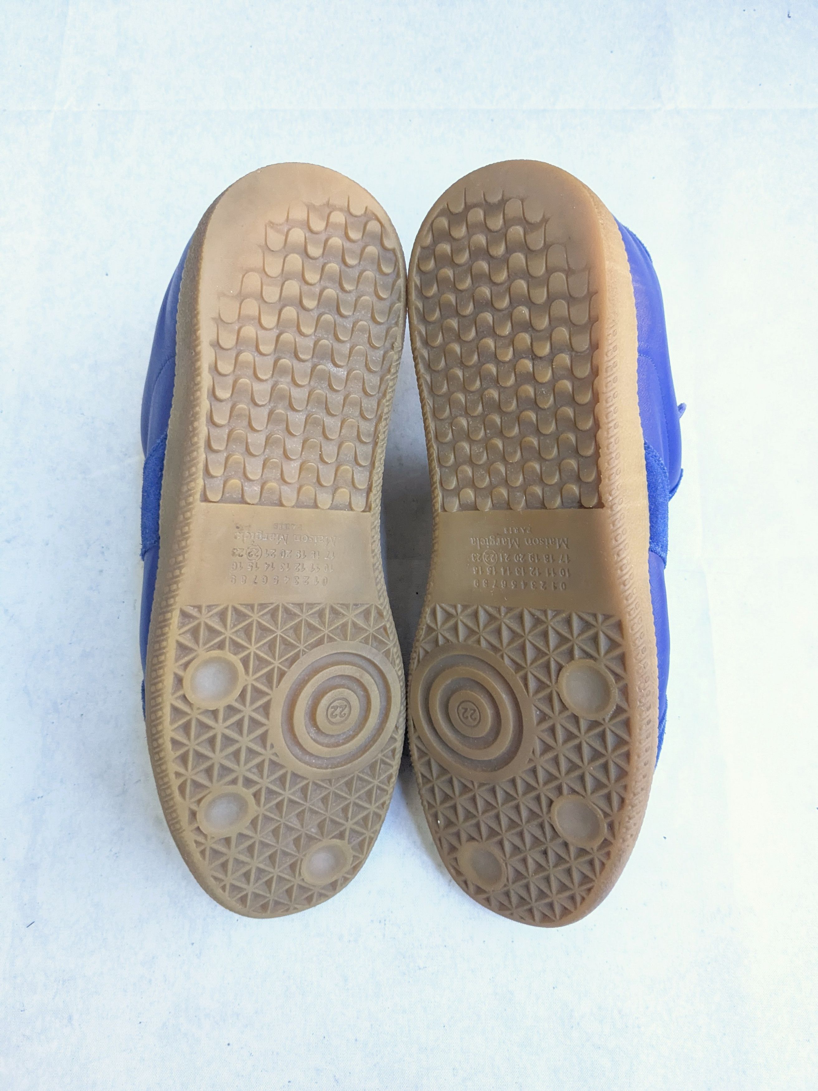 Maison Margiela Maison Margiela GAT Replica Blue 8 41 Gum Low Tops Size US 8 / EU 41 - 17 Thumbnail