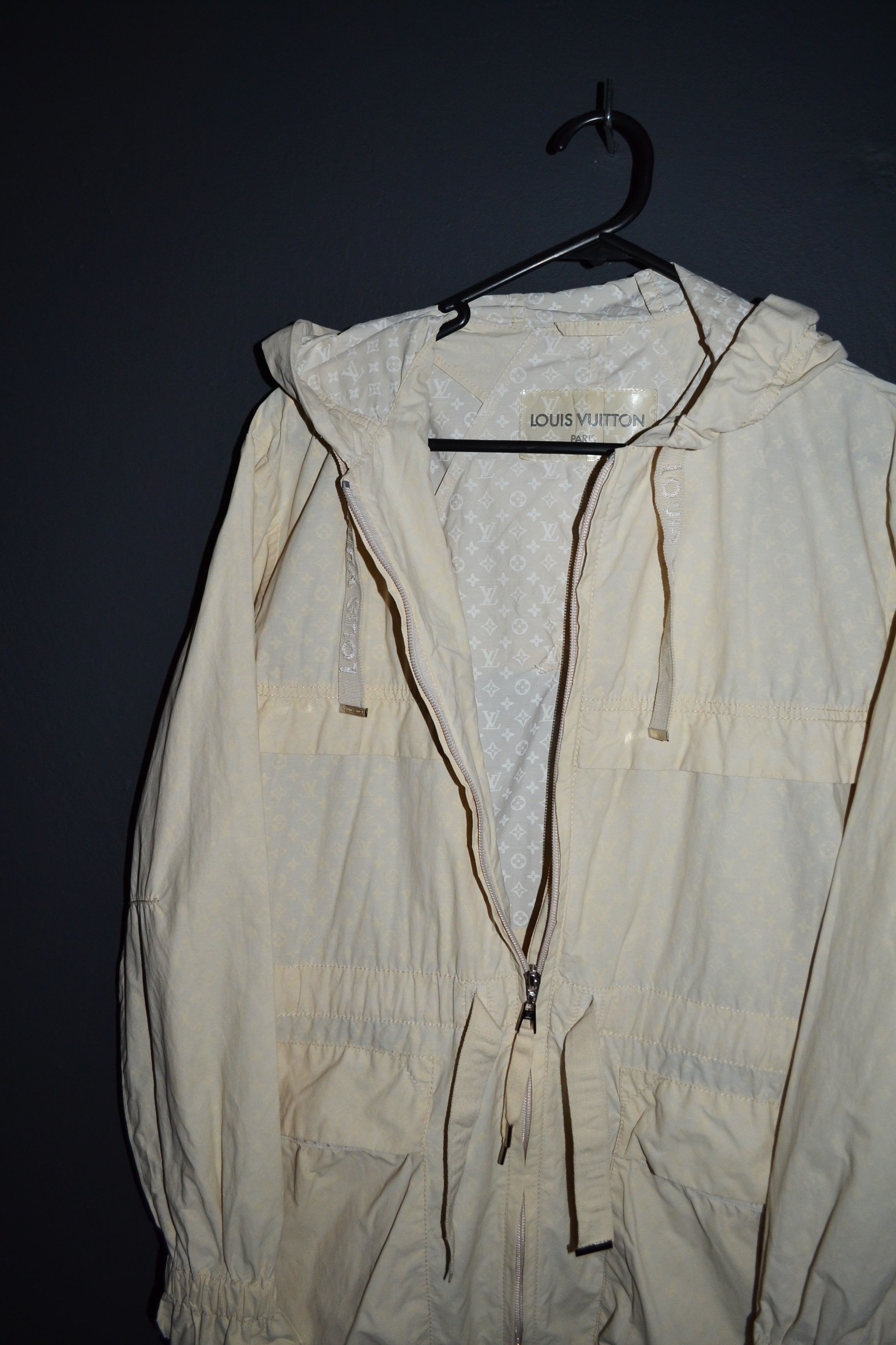 Louis Vuitton Monogram Cotton Jacket size 38 Vintage