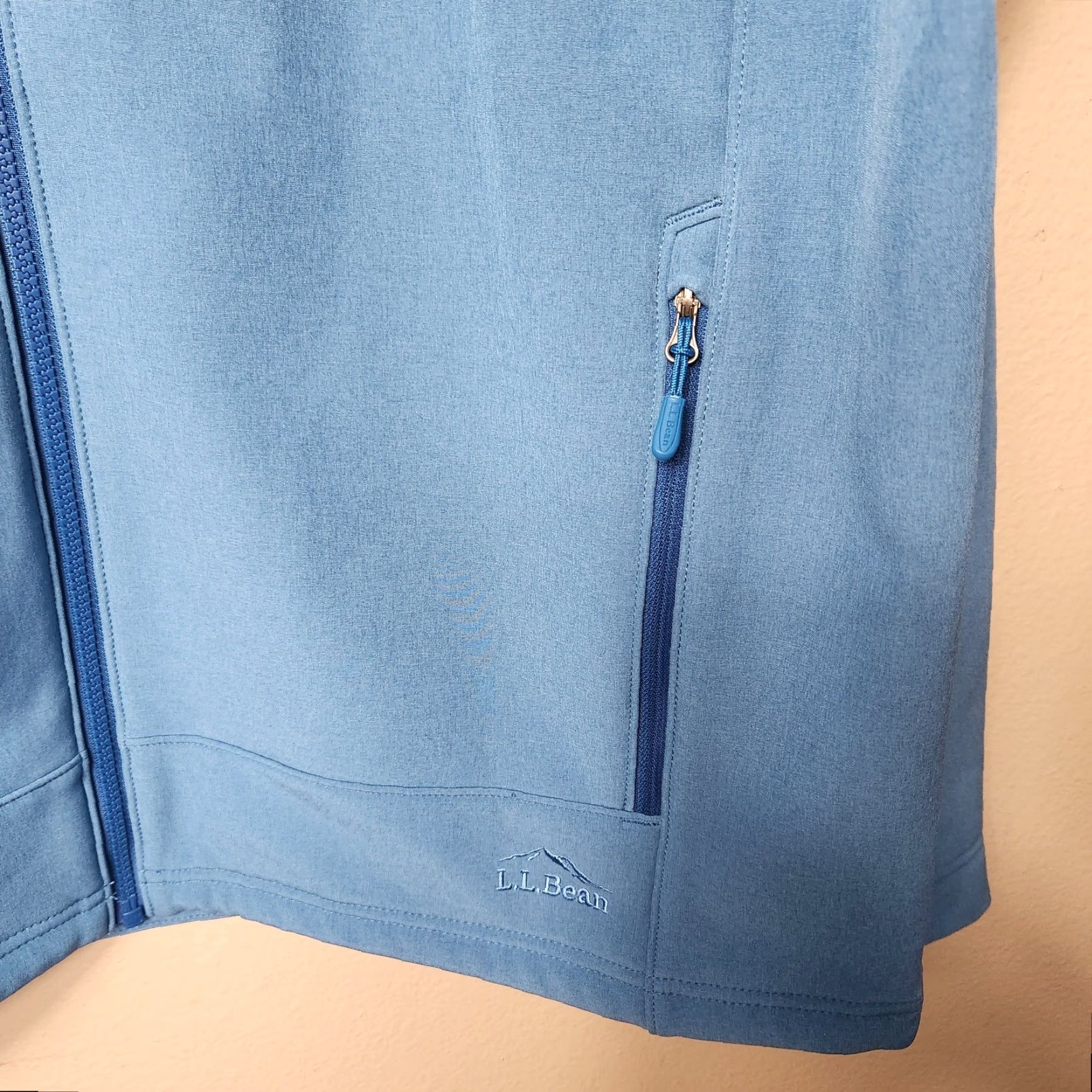 Vintage LL Bean Pathfinder Softshell Jacket Mens XL Blue Size US XL / EU 56 / 4 - 3 Thumbnail