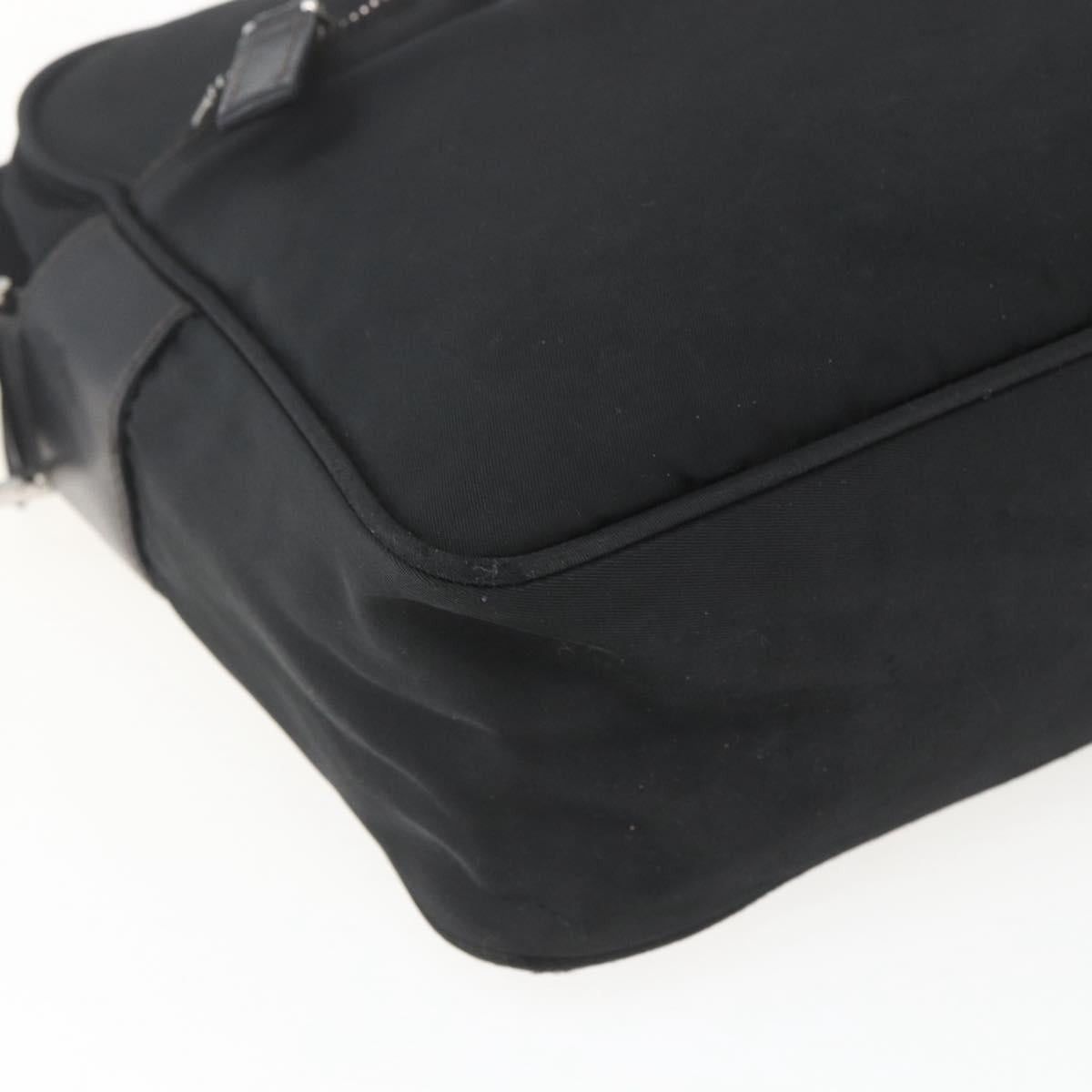 Prada PRADA Shoulder Bag Nylon Black Silver Auth 165034 - Jerrillo Size ONE SIZE - 11 Thumbnail