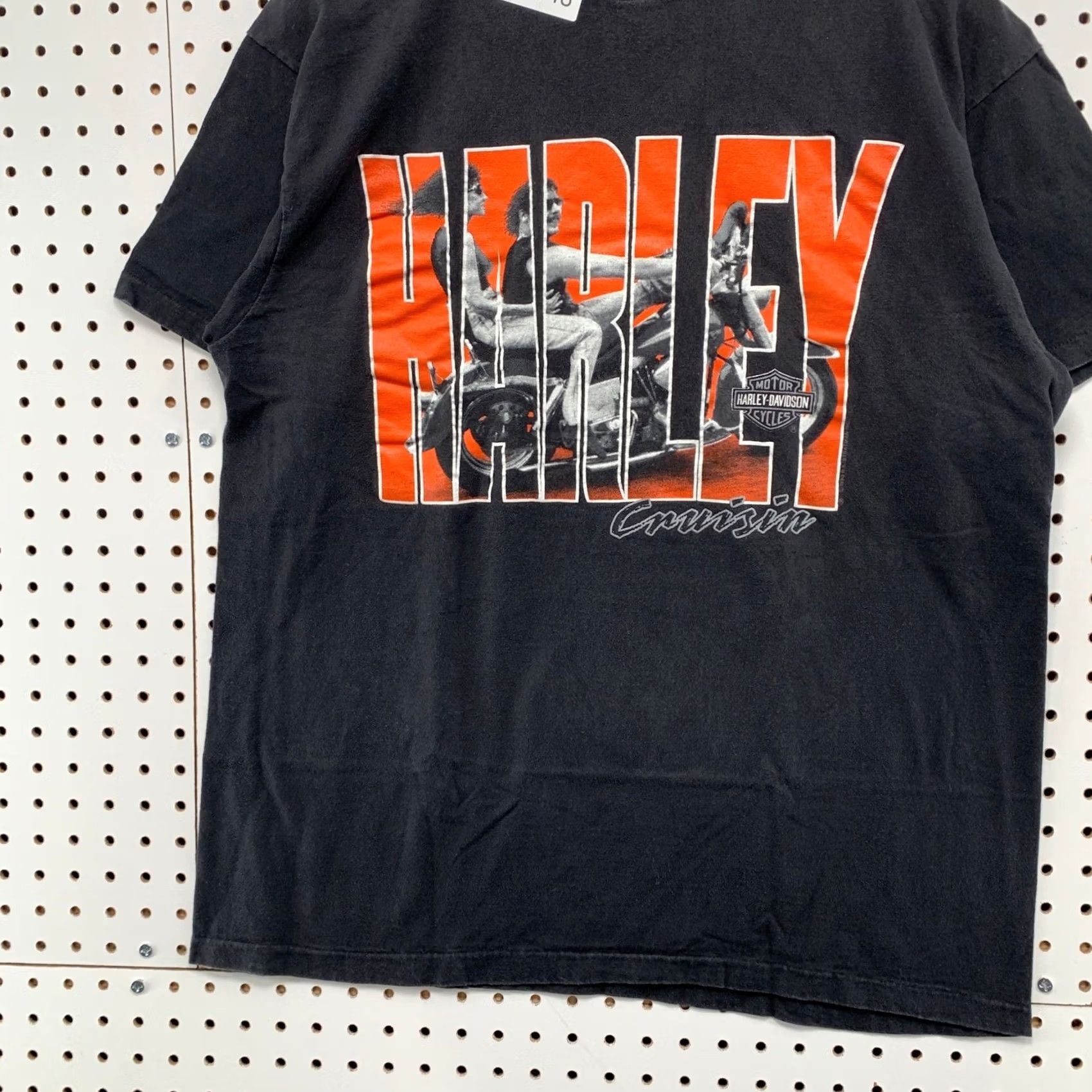 Harley Davidson VINTAGE Harley-Davidson T Shirt Men XL Black Cruisin 90s Tempe Arizona USA Mens Size US XL / EU 56 / 4 - 6 Thumbnail