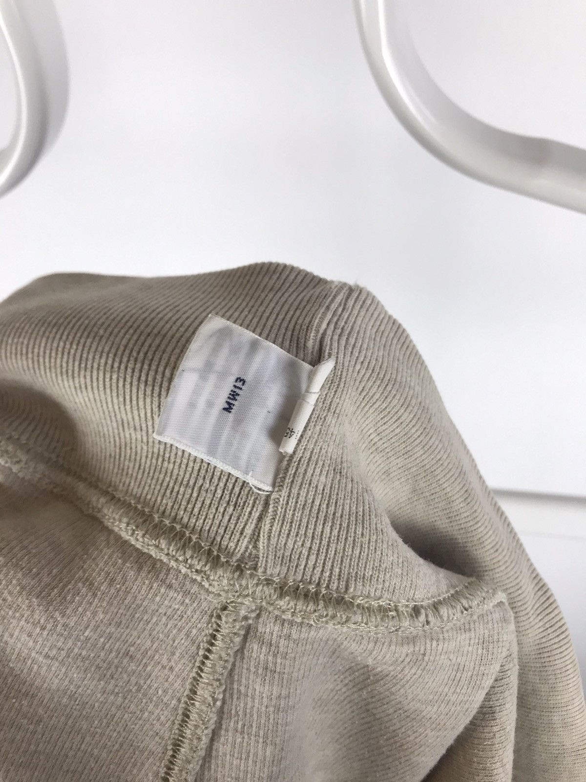 Polo Ralph Lauren × Vintage Vintage Polo Ralph Lauren Beige Cotton Jamper Size US L / EU 52-54 / 3 - 4 Thumbnail