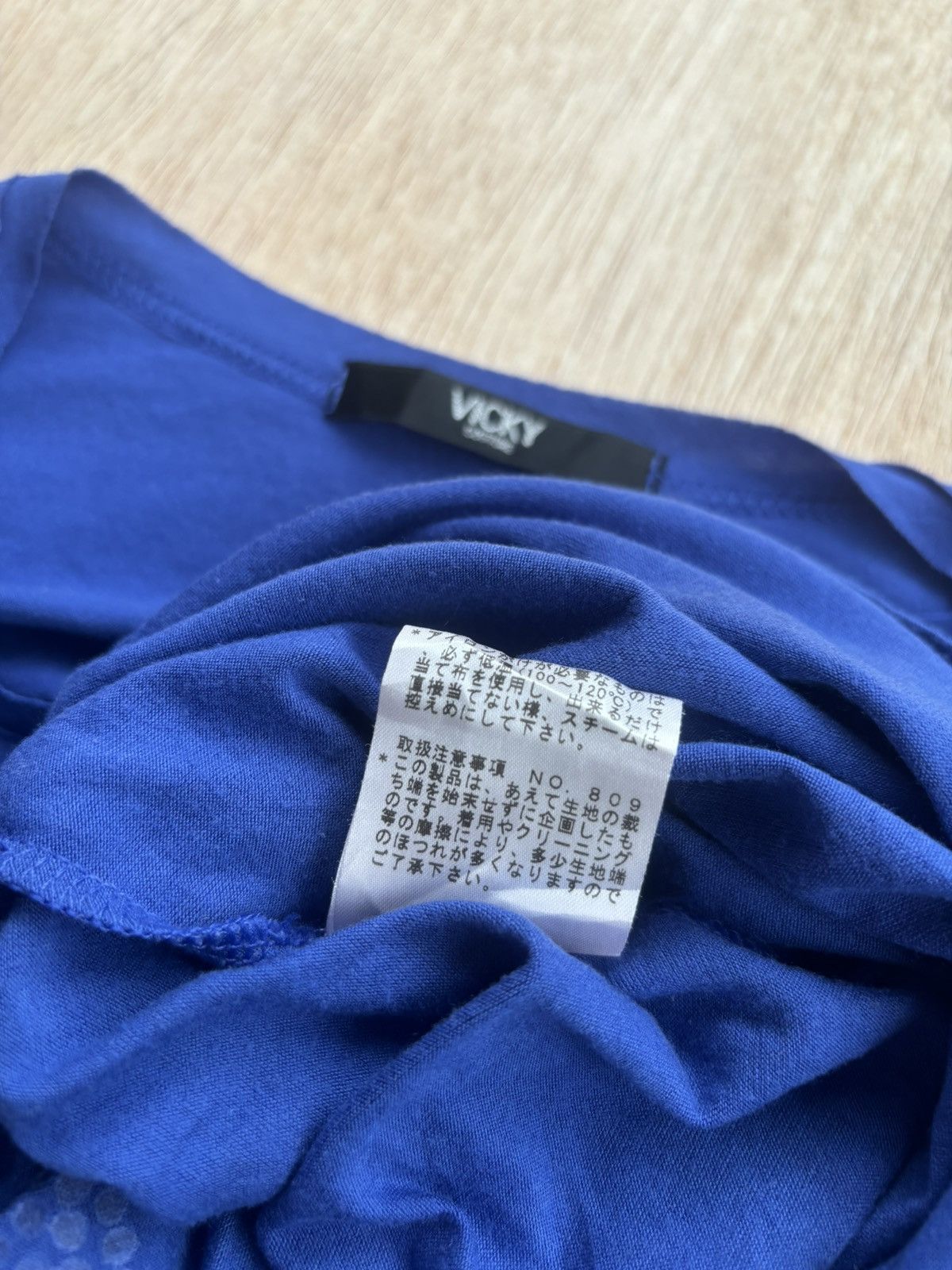 If Six Was Nine × Japanese Brand × Le Grande Bleu (L.G.B.) Vicky Couture Hysteric Glamour Style Women's Longsleeve Size XS / US 0-2 / IT 36-38 - 8 Thumbnail