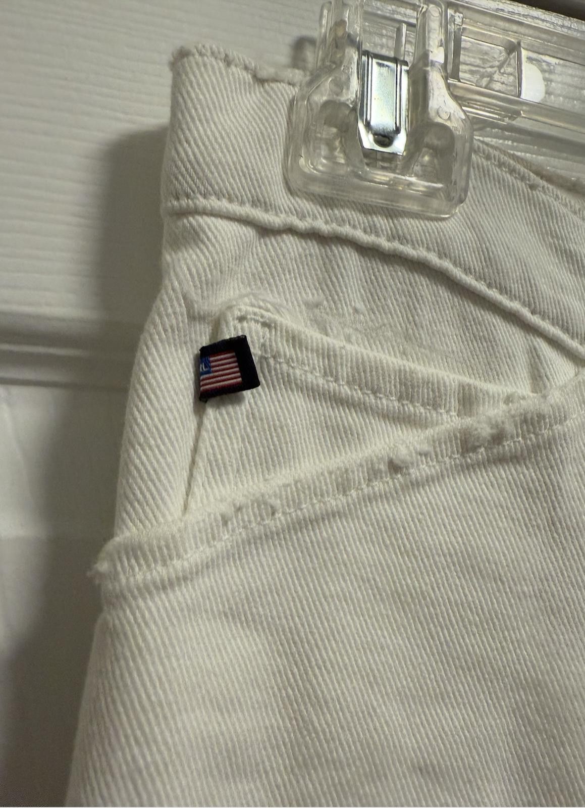 Polo Ralph Lauren White Side Buckle Capri Pants Size 8 Ralph Lauren Size 30" / US 8 / IT 44 - 3 Thumbnail