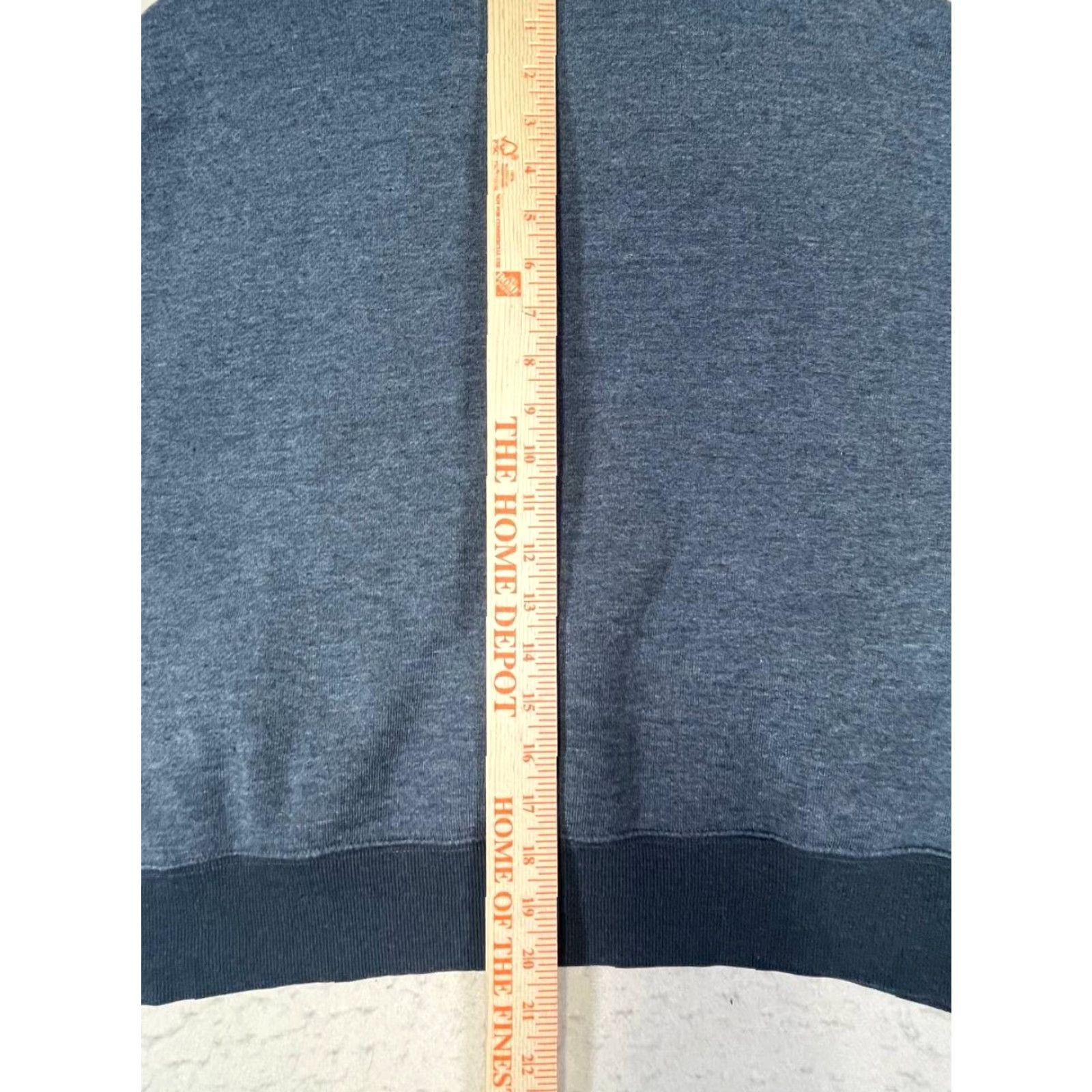 Free People FP Movement Free People Blue Believer Hoodie Sweatshirt Regular Size M Womens Long Sleeve Cotton Blend Knit Hoodie Crop Activewear Size M / US 6-8 / IT 42-44 - 5 Thumbnail