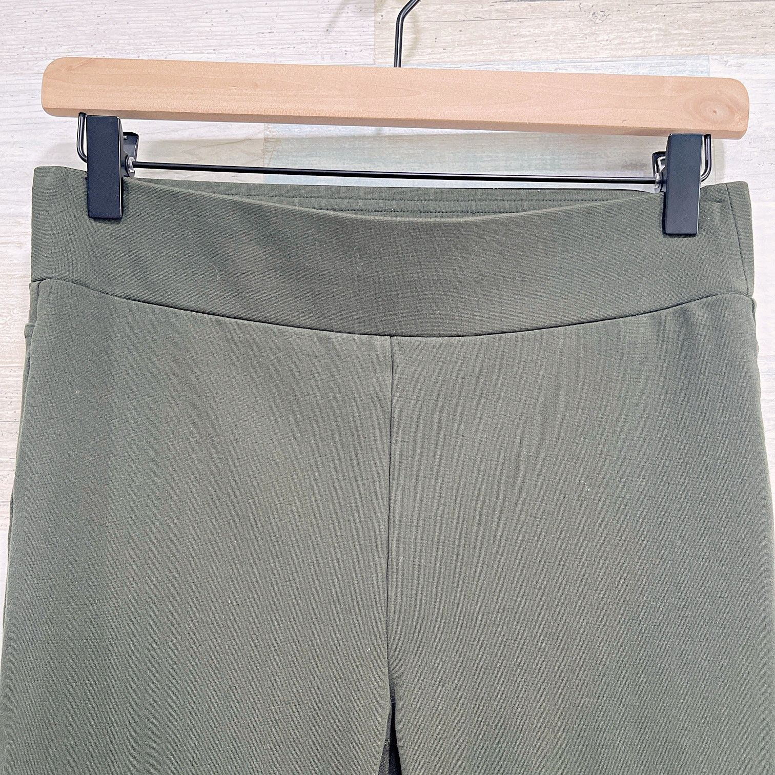 Loft LOFT Seamed Ponte Knit Legging Pants Green Womens Small Size 27" / US 4 / IT 40 - 2 Thumbnail