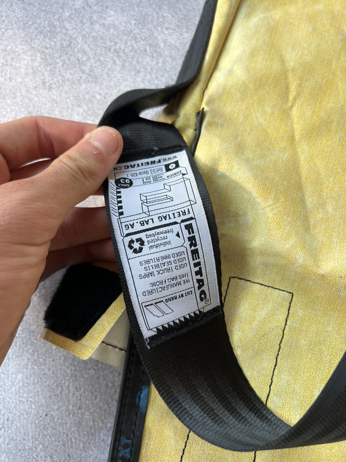 Freitag Vintage Freitag Crossbody Messenger Bag Shoulders Backpack Size ONE SIZE - 14 Thumbnail