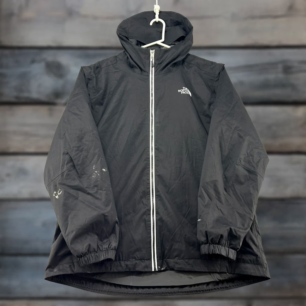 The North Face The North Face Jacket Mens XL Black Hooded Full Zip Quilted Lined Insulated Nylon Size US XL / EU 56 / 4 - 1 Thumbnail