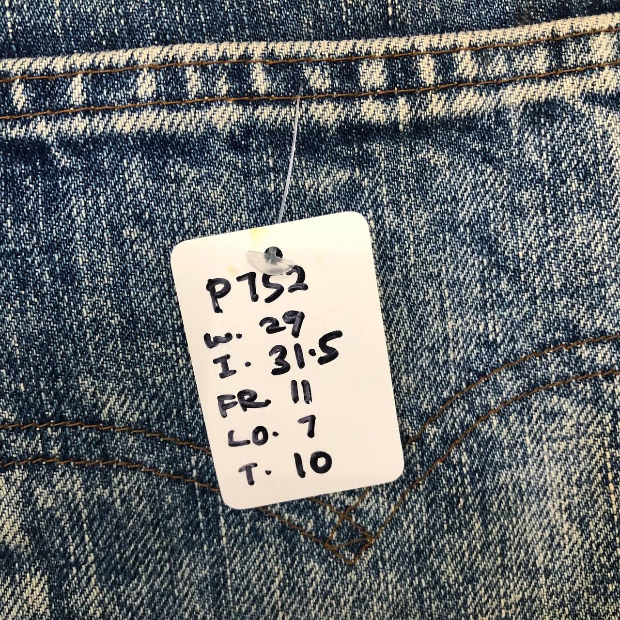 Levi's × Levi's Vintage Clothing P752 VTG 502xx BIG E SELVEDGE LEVI'S JEANS Size US 29 - 12 Thumbnail