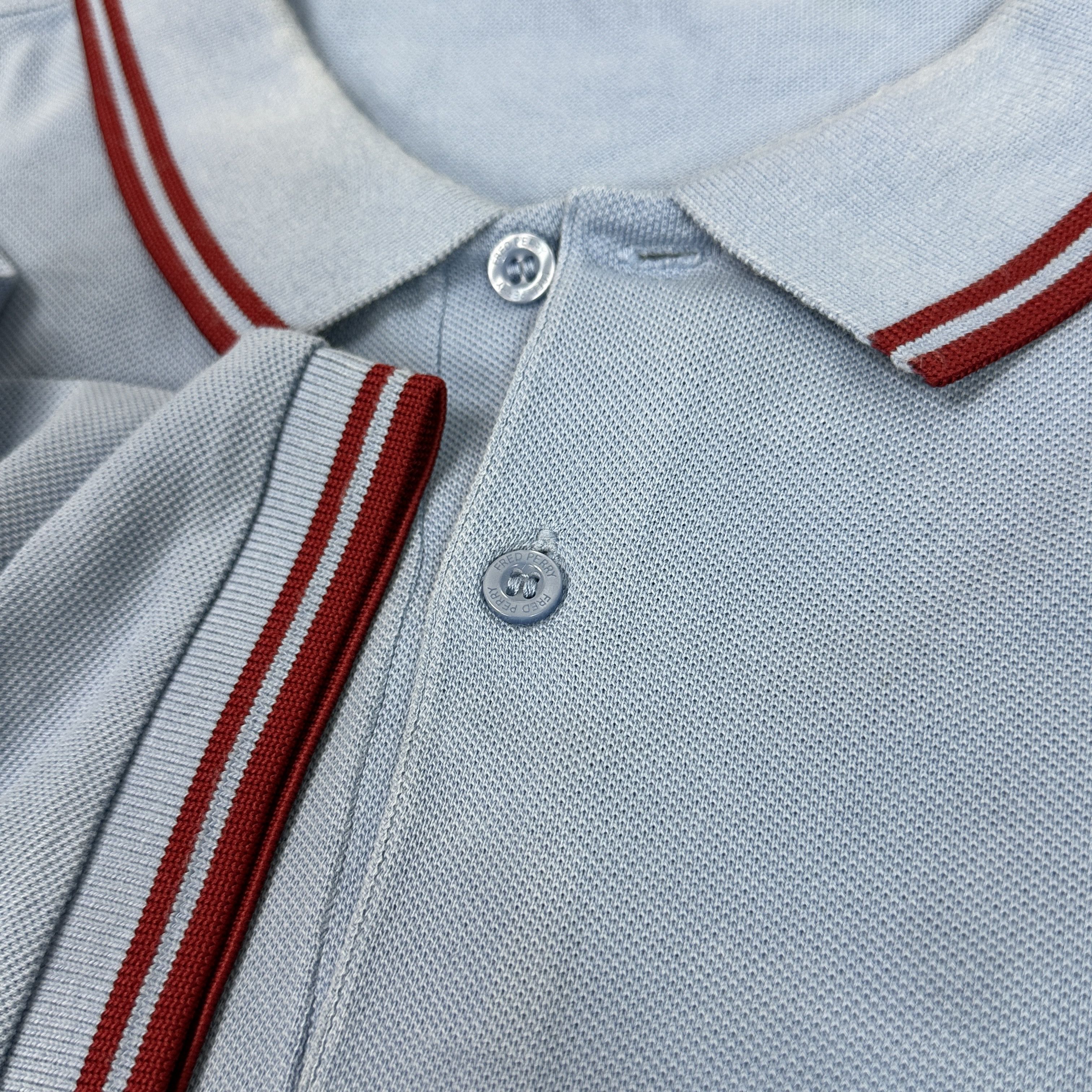 Fred Perry × Vintage Vintage Casual Preppy Oversize Polo Fred Perry T-shirt 00s Size US XXL / EU 58 / 5 - 4 Thumbnail