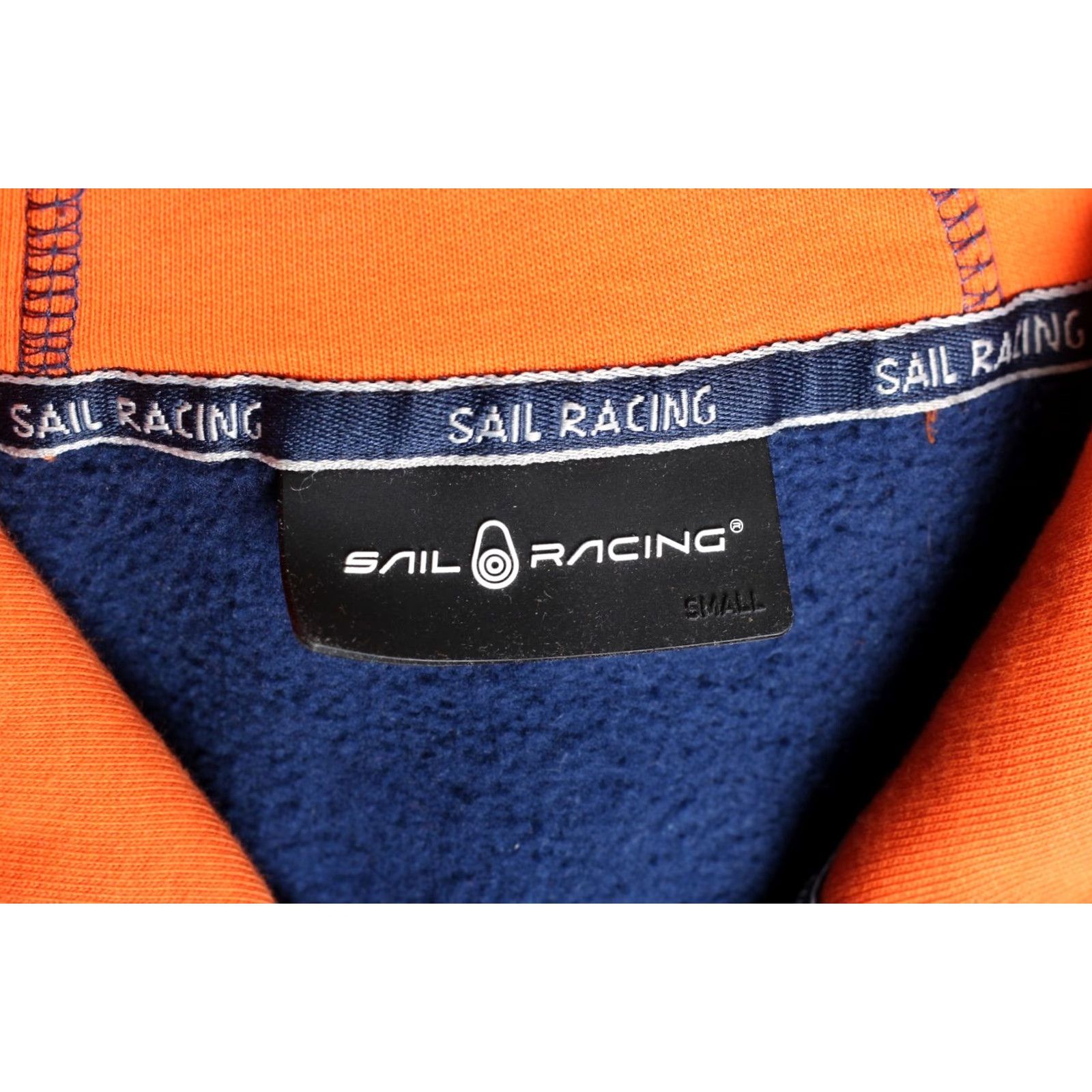 Vintage Sail Racing Zip Hoodie Sweatshirt Men S Blue Logo Full Zip Pockets All Seasons Regular Size S Mens Size US S / EU 44-46 / 1 - 5 Thumbnail