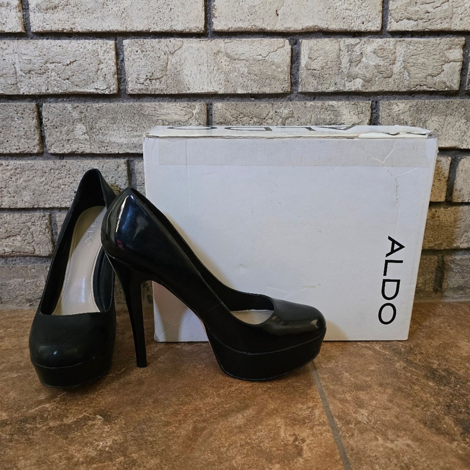 Aldo Black | ALDO | Capecoral Heels Size US 8.5 / IT 38.5 - 1 Thumbnail