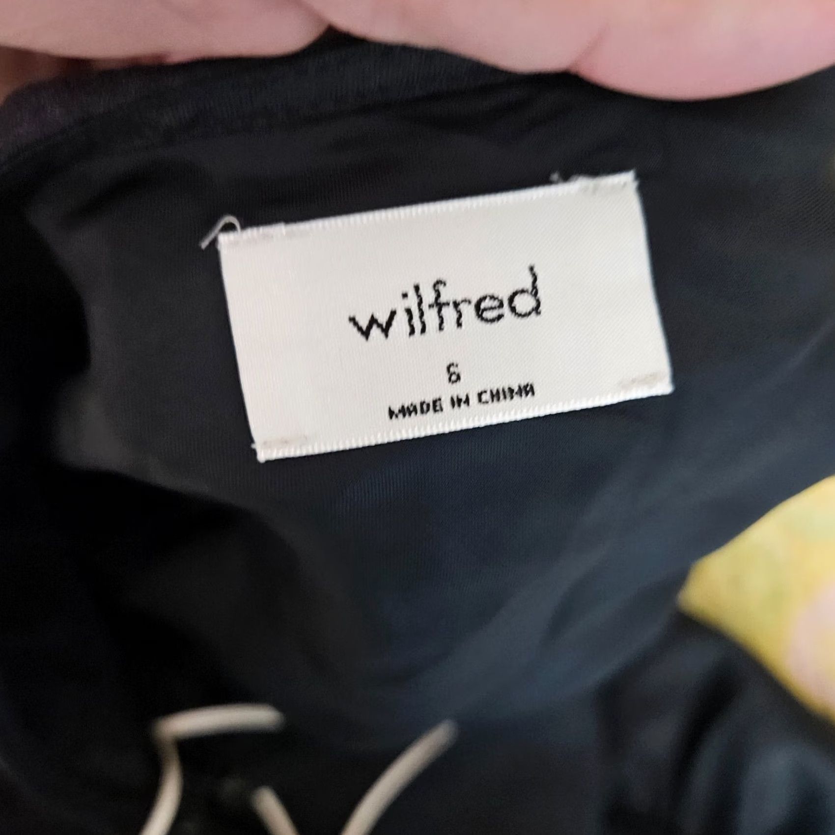 Vintage Aritzia Wilfred rHAPSODY Black One-Shoulder Ruched Dress Size 6 Size M / US 6-8 / IT 42-44 - 5 Thumbnail