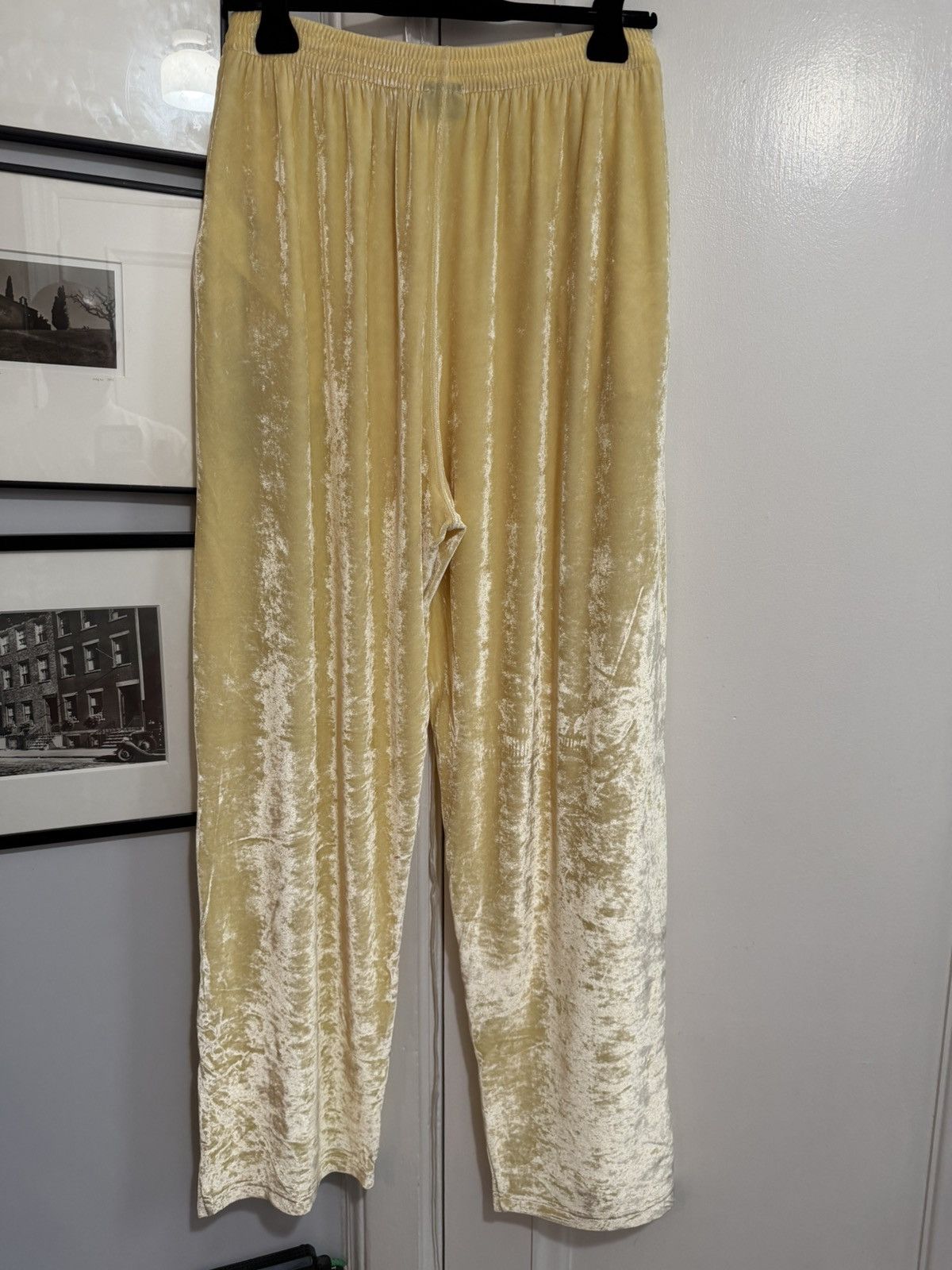 Balenciaga New Fall 23 Crushed Velvet Baggy Pant [M] Size US 32 / EU 48 - 6 Thumbnail