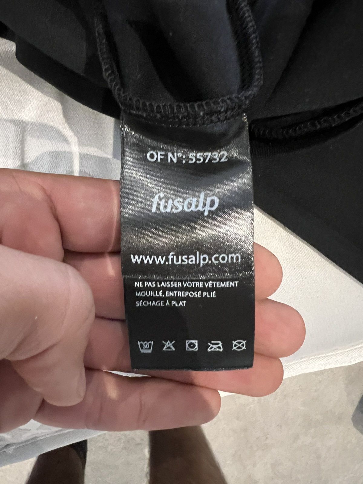Fusalp Fusalp Men’s black technical crewneck Size US M / EU 48-50 / 2 - 5 Thumbnail