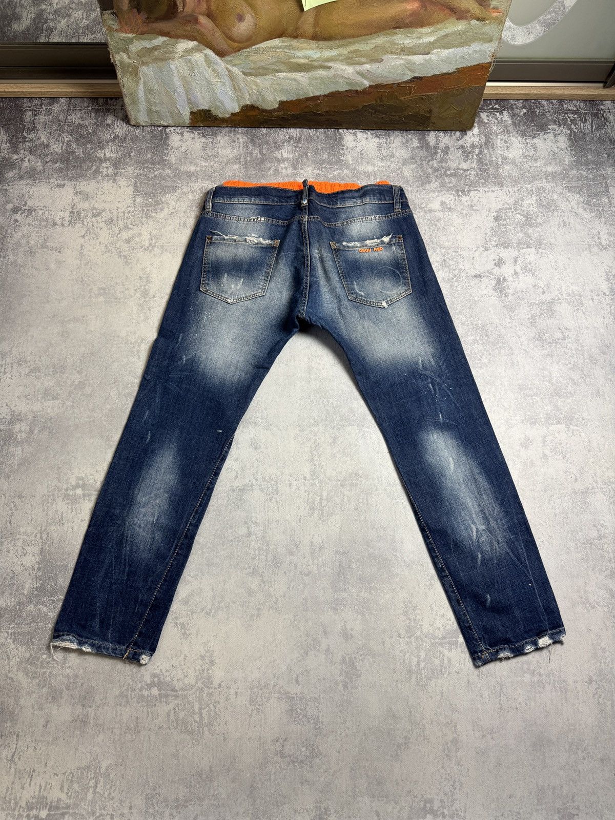 Dsquared2 RARE Dsquared2 Distressed Beach Shorts Y2K Japanese Jeans Size US 32 / EU 48 - 19 Thumbnail