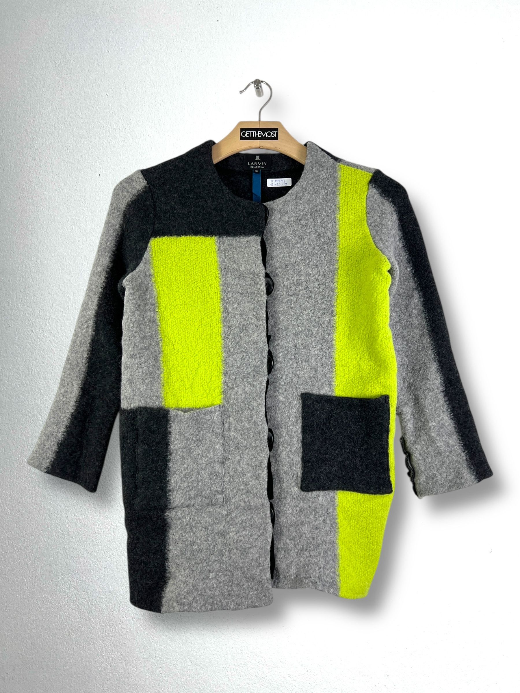 Lanvin LANVIN Collection Wool Jacket (38) GTMP272 Size S / US 4 / IT 40 - 1 Thumbnail