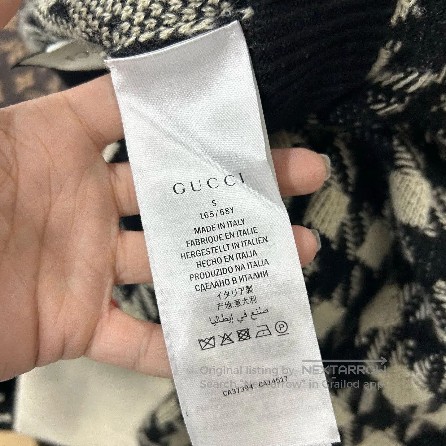 Gucci Gucci Houndstooth Button Casual Pants. Size 33" - 4 Thumbnail
