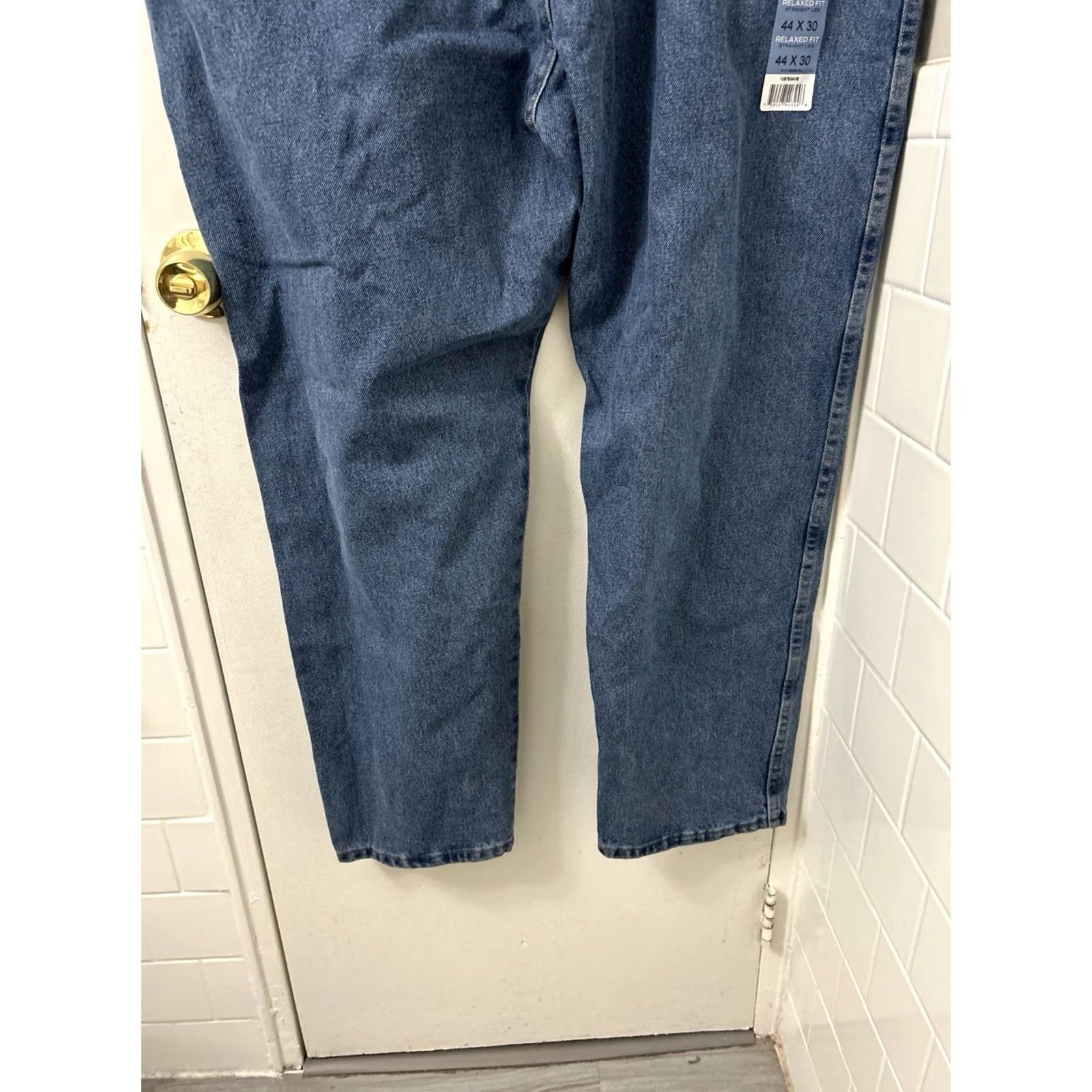 Wrangler Wrangler Rustler Jeans Mens 44x30 Light Wash Relaxed Fit Heavyweight Denim NWT Size US 44 / EU 60 - 3 Thumbnail