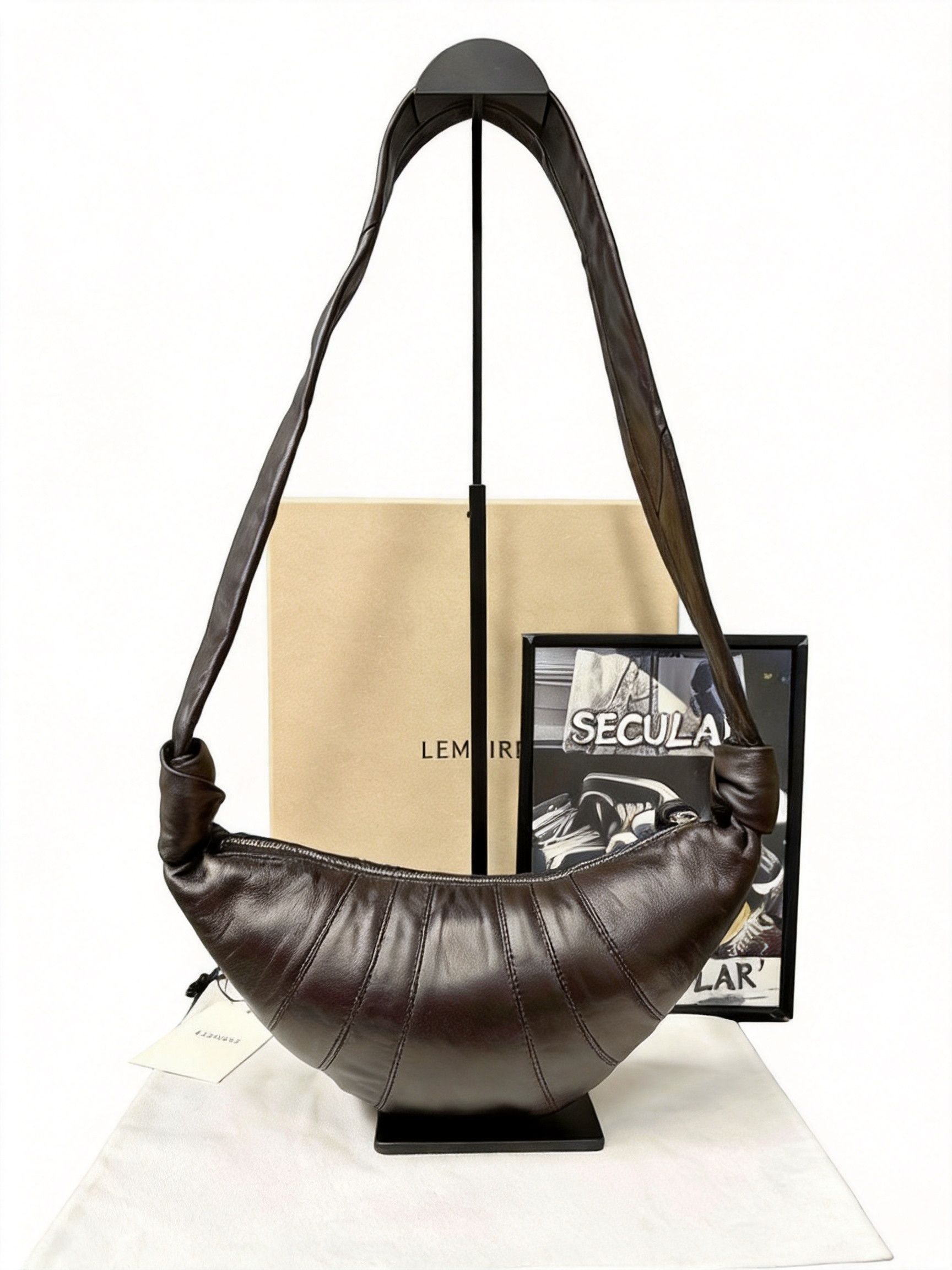 Lemaire Lemaire 23 Sheepskin Small Croissant/ Size ONE SIZE - 1 Thumbnail