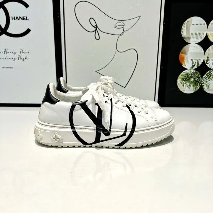 Louis Vuitton Louis Vuitton Time Out Stylish Low-Top Sneakers -2508 Size US 6 / IT 36 - 6 Thumbnail
