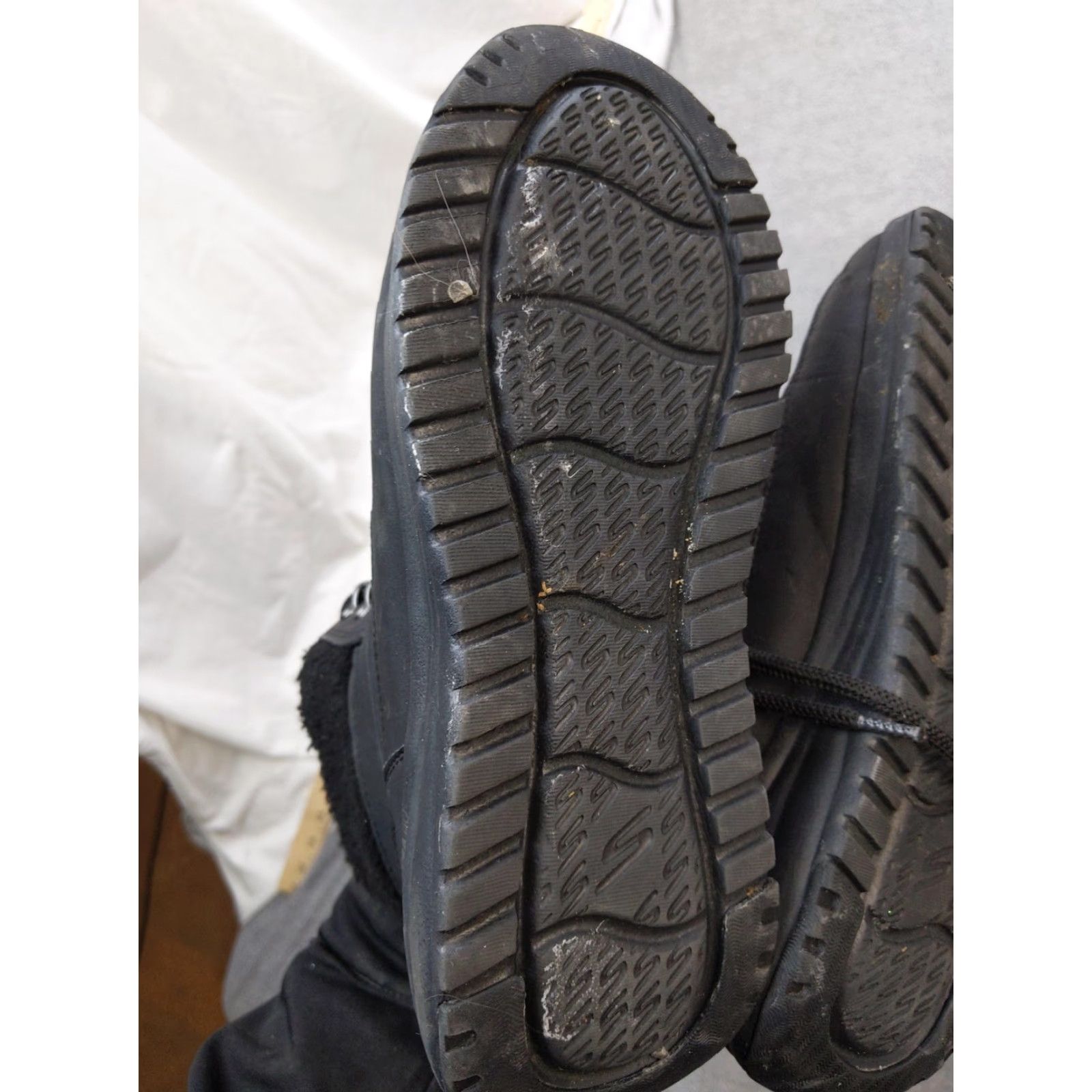SKECHERS Skechers Snow Boots Womens 8 Black Waterproof Faux Fur Ankle Zip Winter UlTRA GO 144756 Size US 8 / IT 38 - 5 Thumbnail