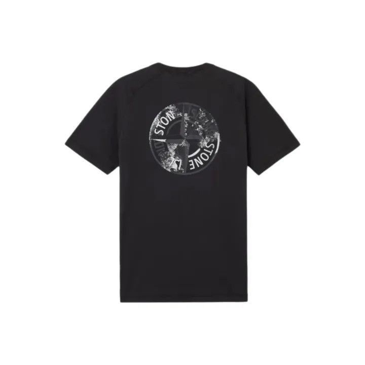 Stone Island Stone Island SS25 Reflective Logo TShirt -2506 Size US M / EU 48-50 / 2 - 1 Thumbnail
