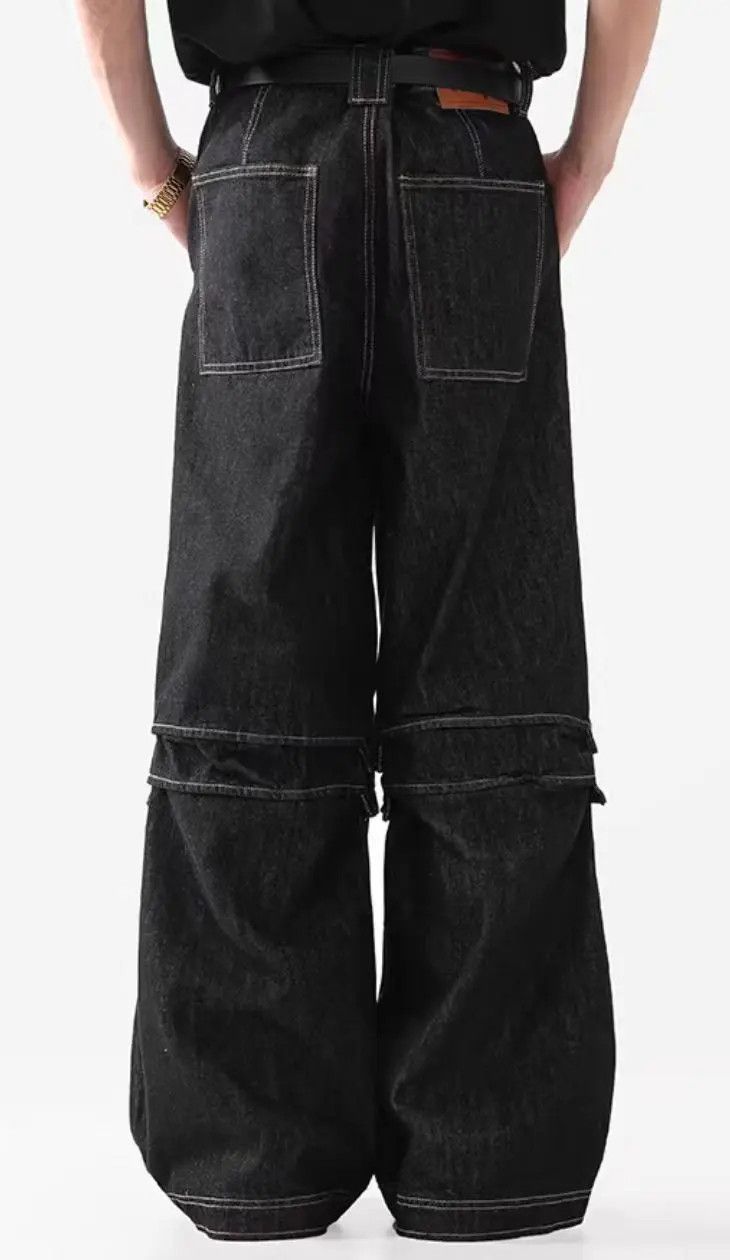 Designer × Japanese Brand Vintage Hip Hop Punk Loose Casual Pants Size US 33 - 4 Thumbnail