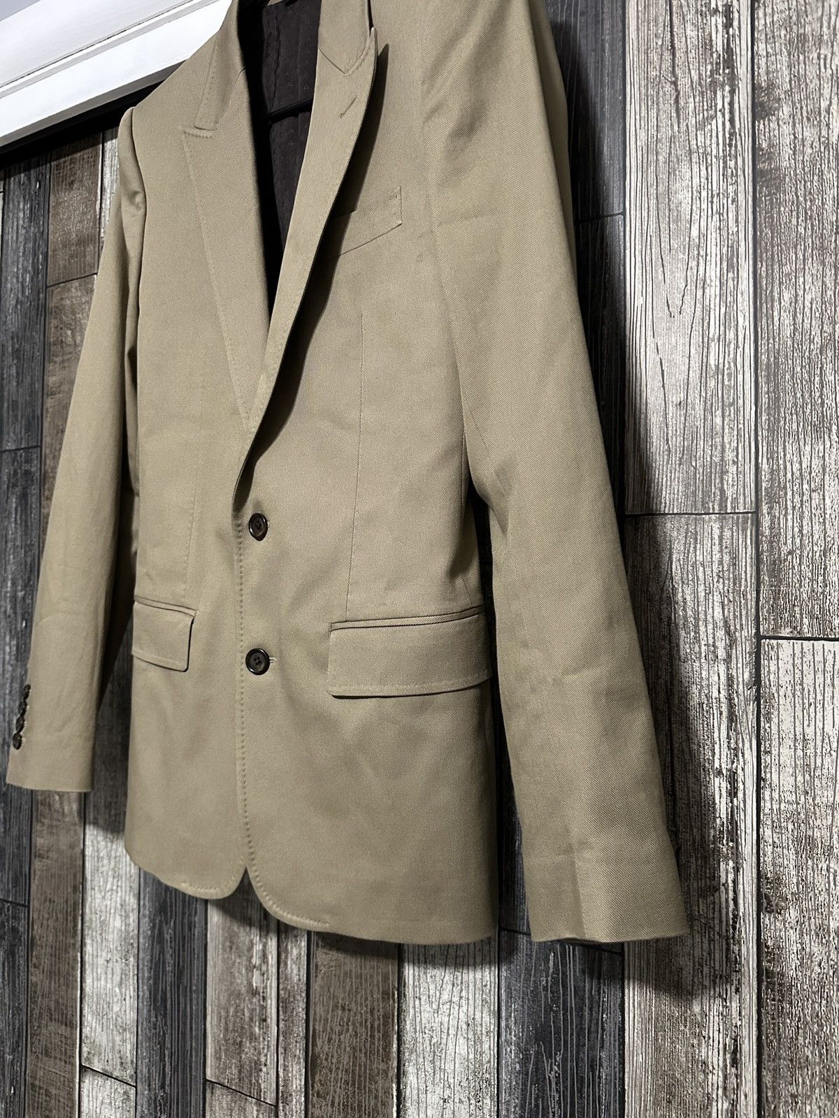 Dolce & Gabbana Gabardine Blazer Jacket Size 44R - 4 Thumbnail