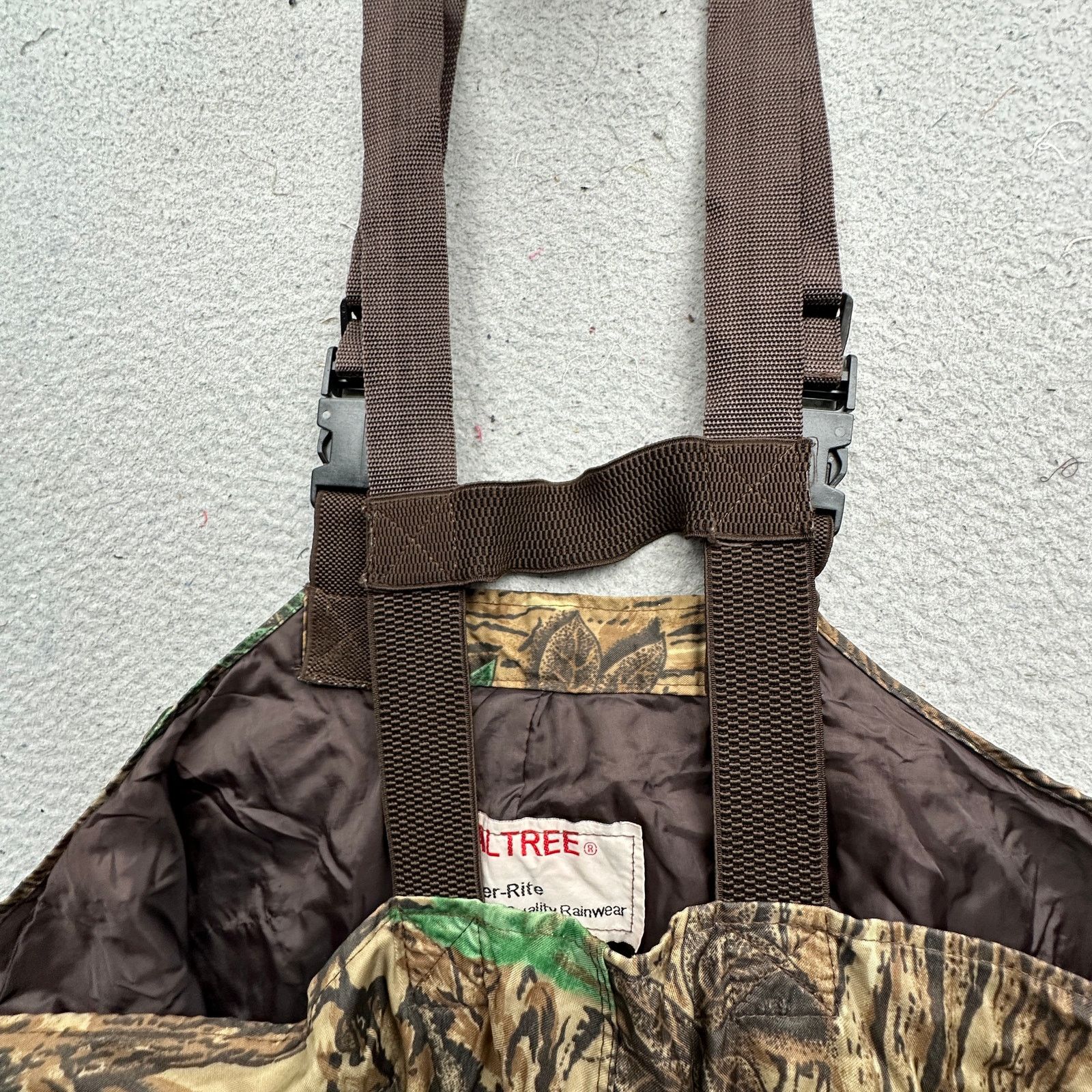 Realtree Vintage Realtree Weather-Rite Camo Overalls Pants Mens XL Size US 44 / EU 60 - 10 Thumbnail
