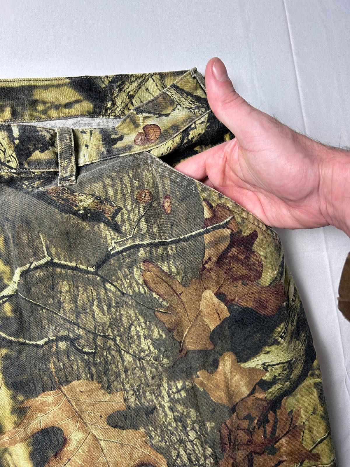 Realtree Real Tree Camo Heavyweight Cargo Trousers Hunting Hiking Size US 36 / EU 52 - 4 Thumbnail