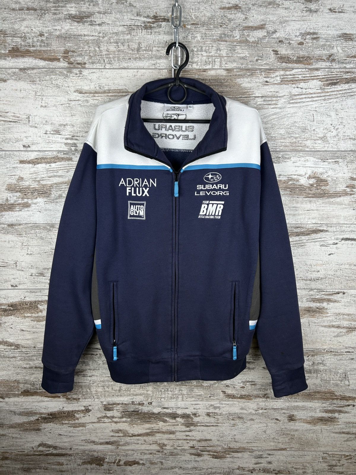 Vintage Mens Vintage Subaru zip sweatshirt racing levorg y2k rare Size US XL / EU 56 / 4 - 1 Thumbnail