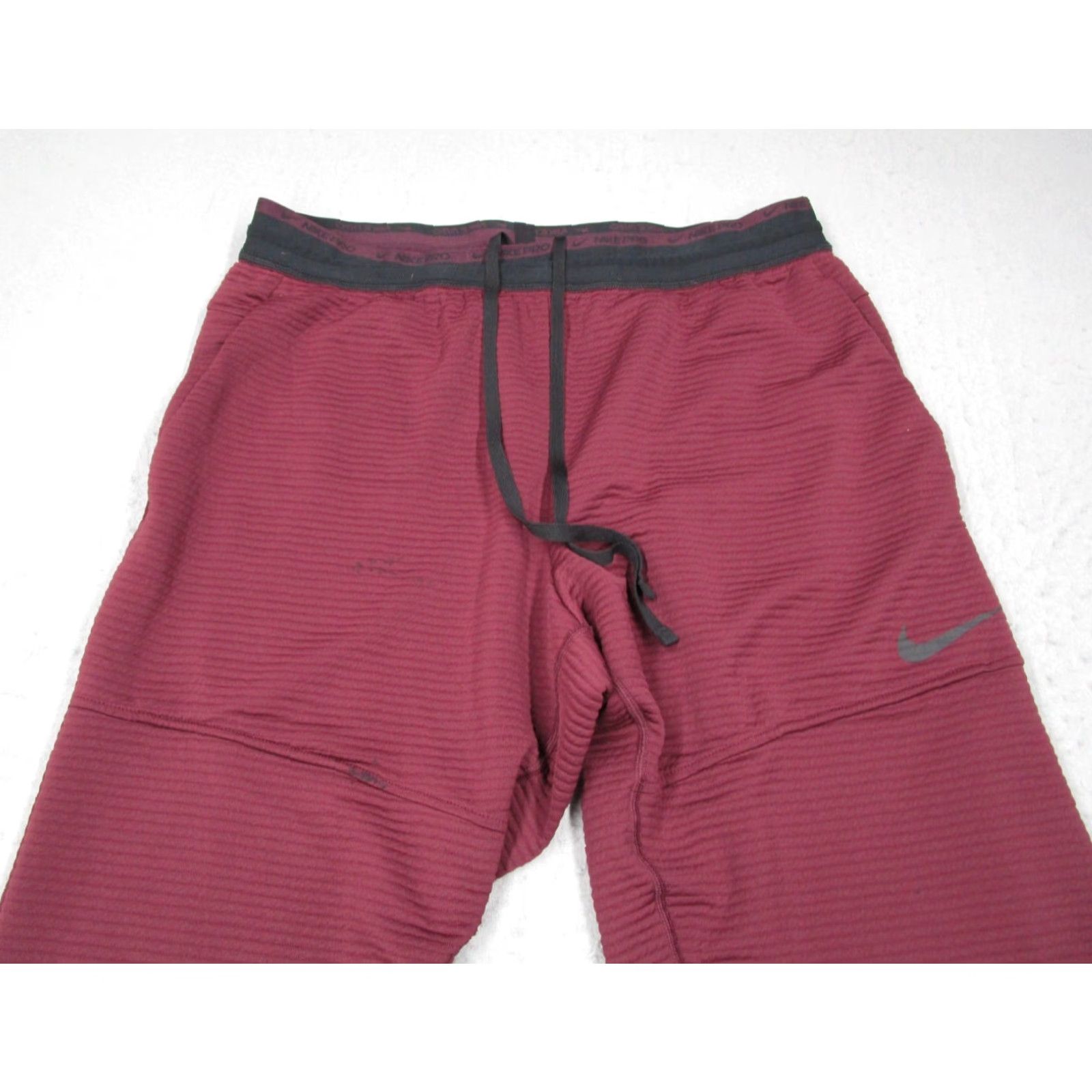 Nike Nike Joggers Mens XL Red Pro Dri-Fit Training Joggers with Drawstring Pants - Nike Dri-FIT Pro Red XL Mens Lightweight Athletic Wear Size US 36 / EU 52 - 2 Thumbnail