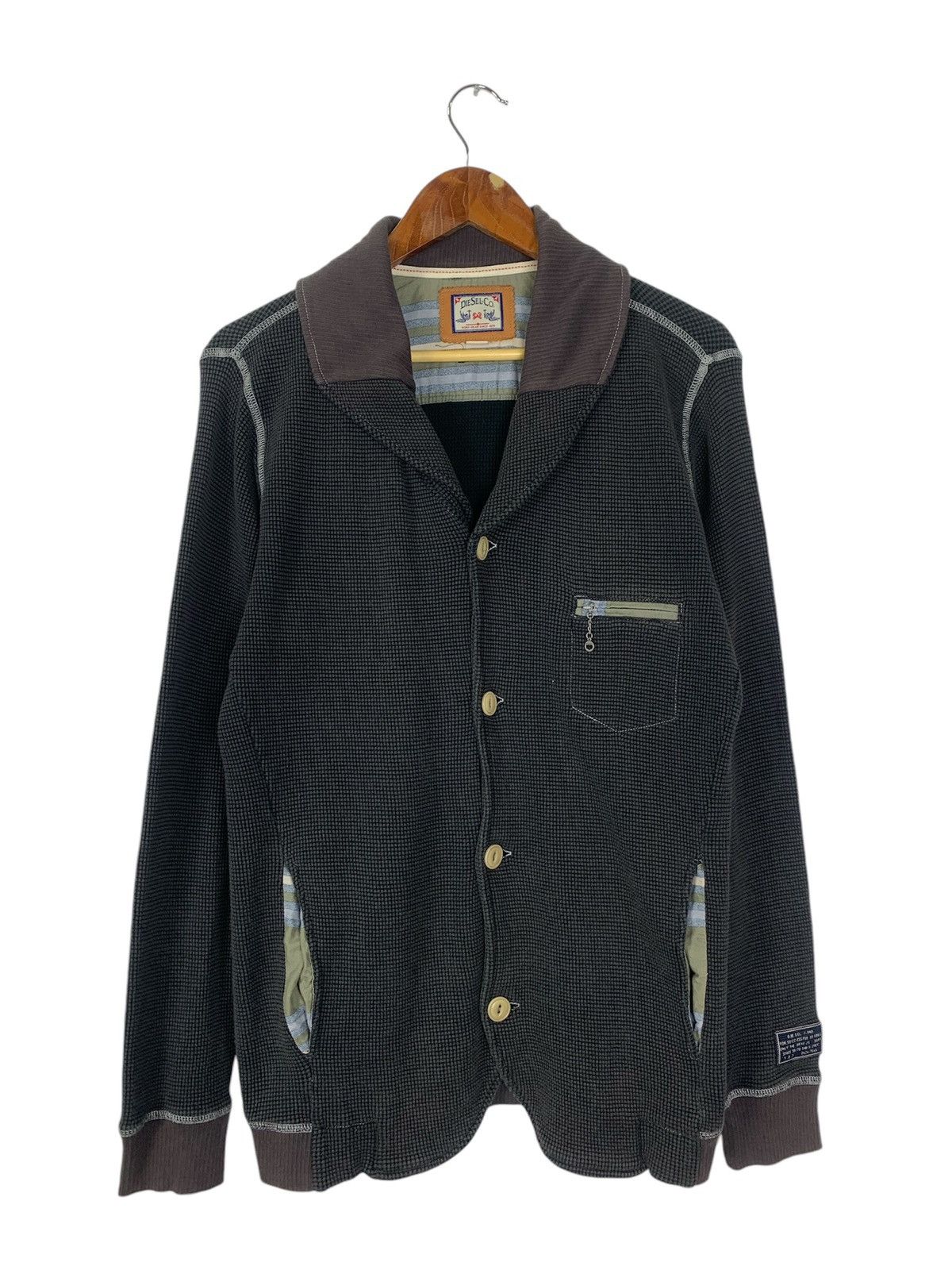 Diesel Vintage Diesel buttons Jacket Size US S / EU 44-46 / 1 - 1 Thumbnail