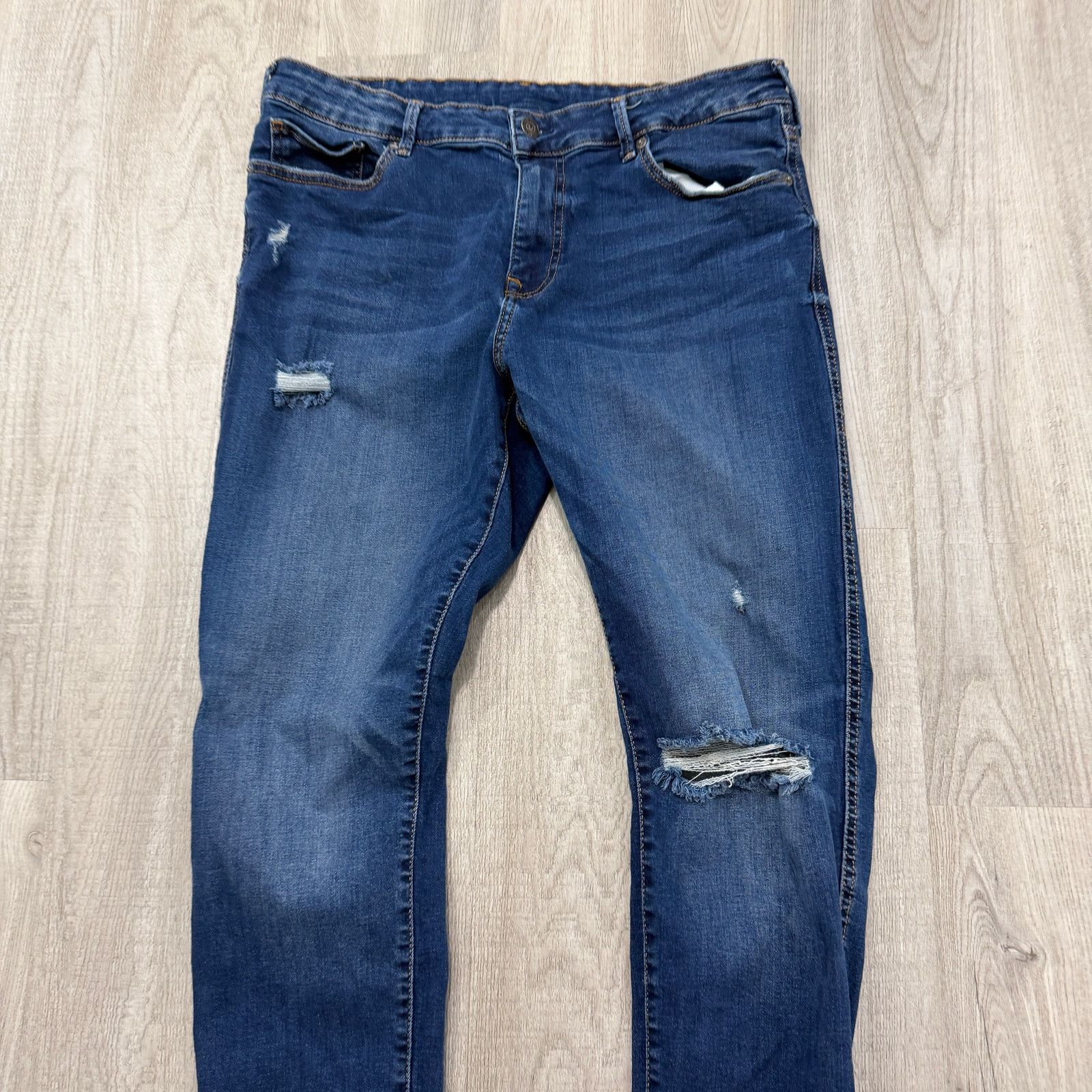 True Religion True Religion Jennie Curvy Mid Rise Skinny Jeans Women's 34 Size 34" / US 12 / IT 48 - 2 Thumbnail