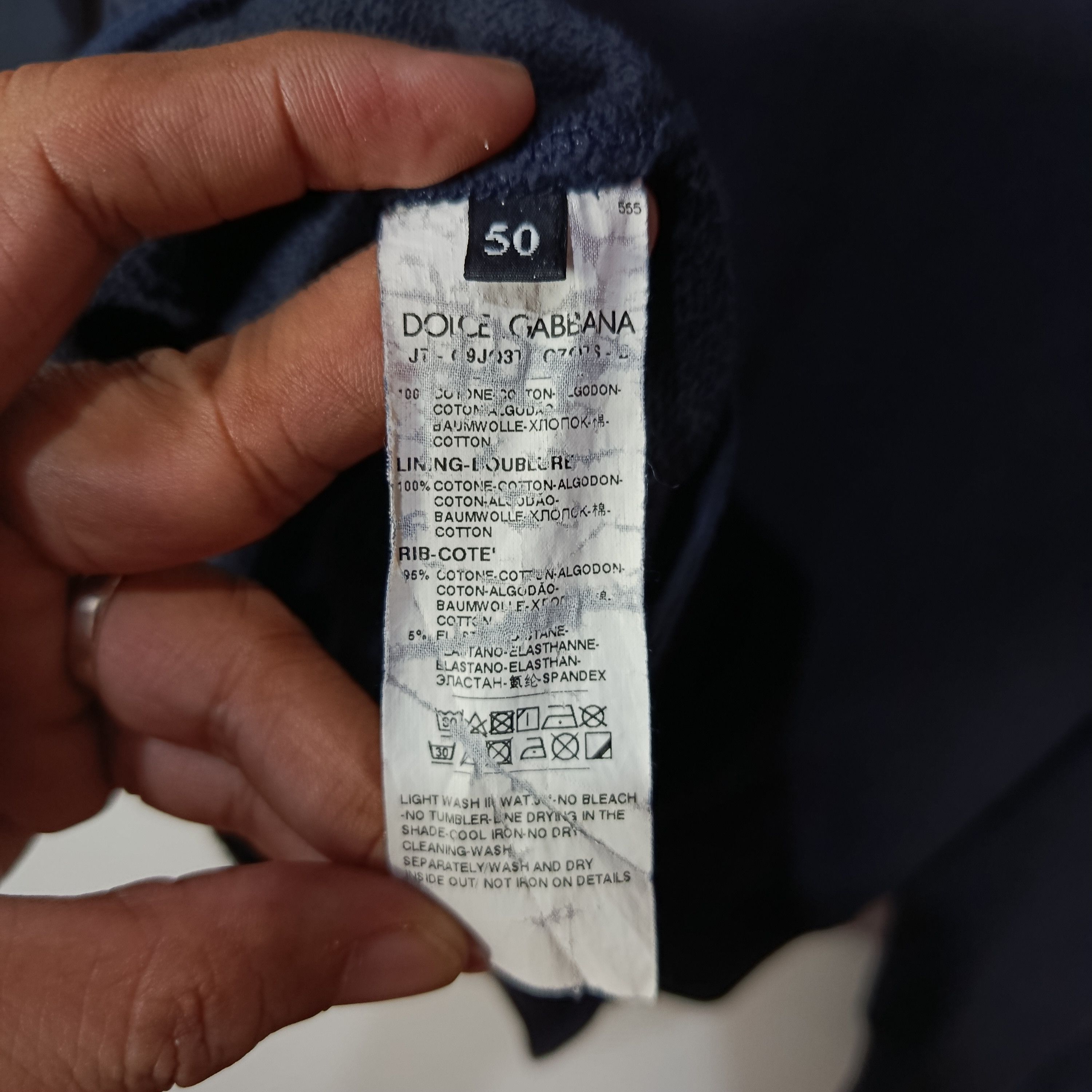 Dolce & Gabbana Dolce & Gabbana “X Tape” Graphic Hoodie Size US M / EU 48-50 / 2 - 6 Thumbnail