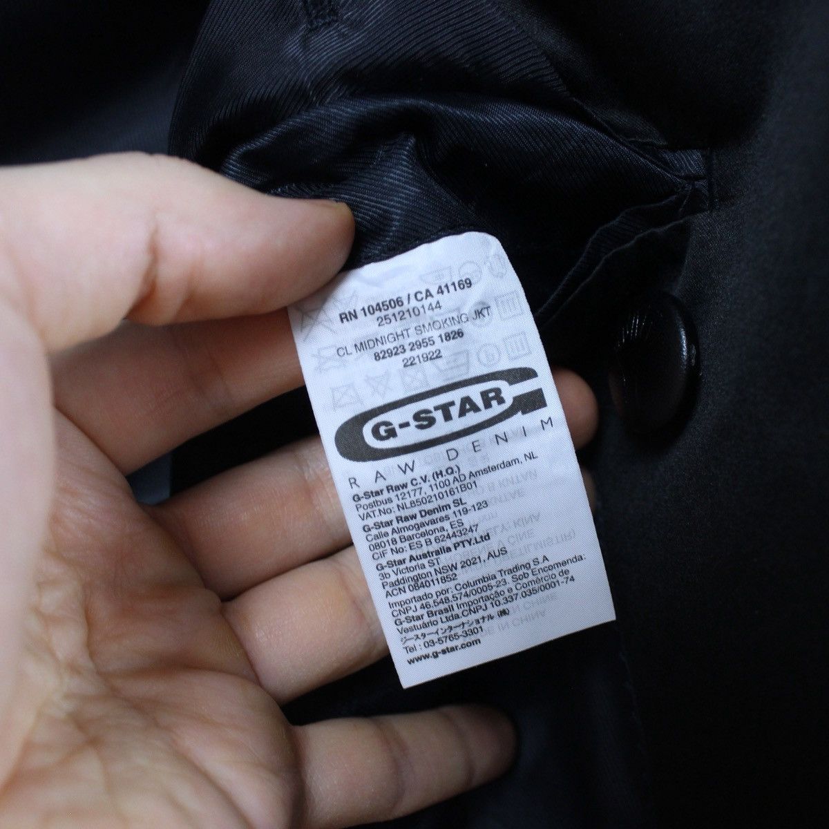 G-Star G-Star Raw Smoking Jacket Size 42R - 12 Thumbnail