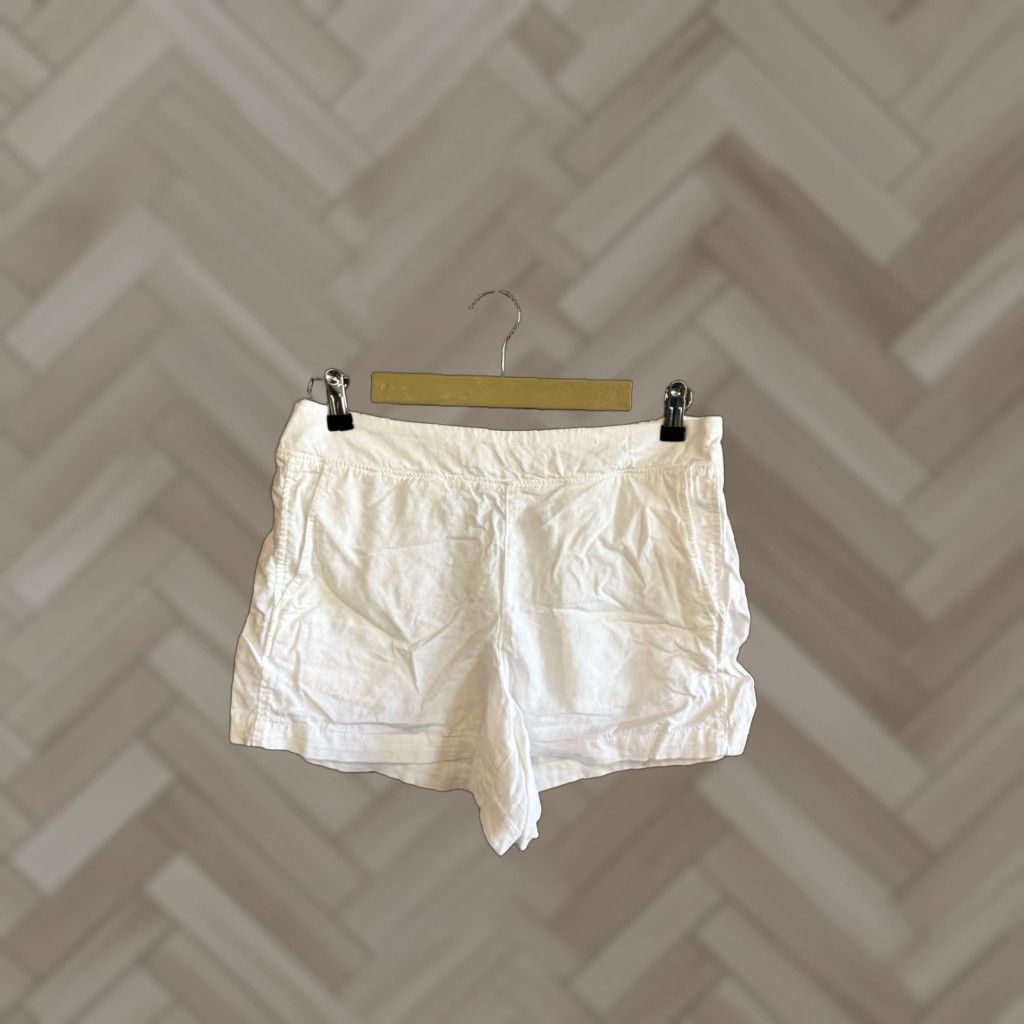 Gap Gap White Short Shorts Womens Regular Stretch Chino Size M Medium Size 32" / US 10 / IT 46 - 1 Thumbnail